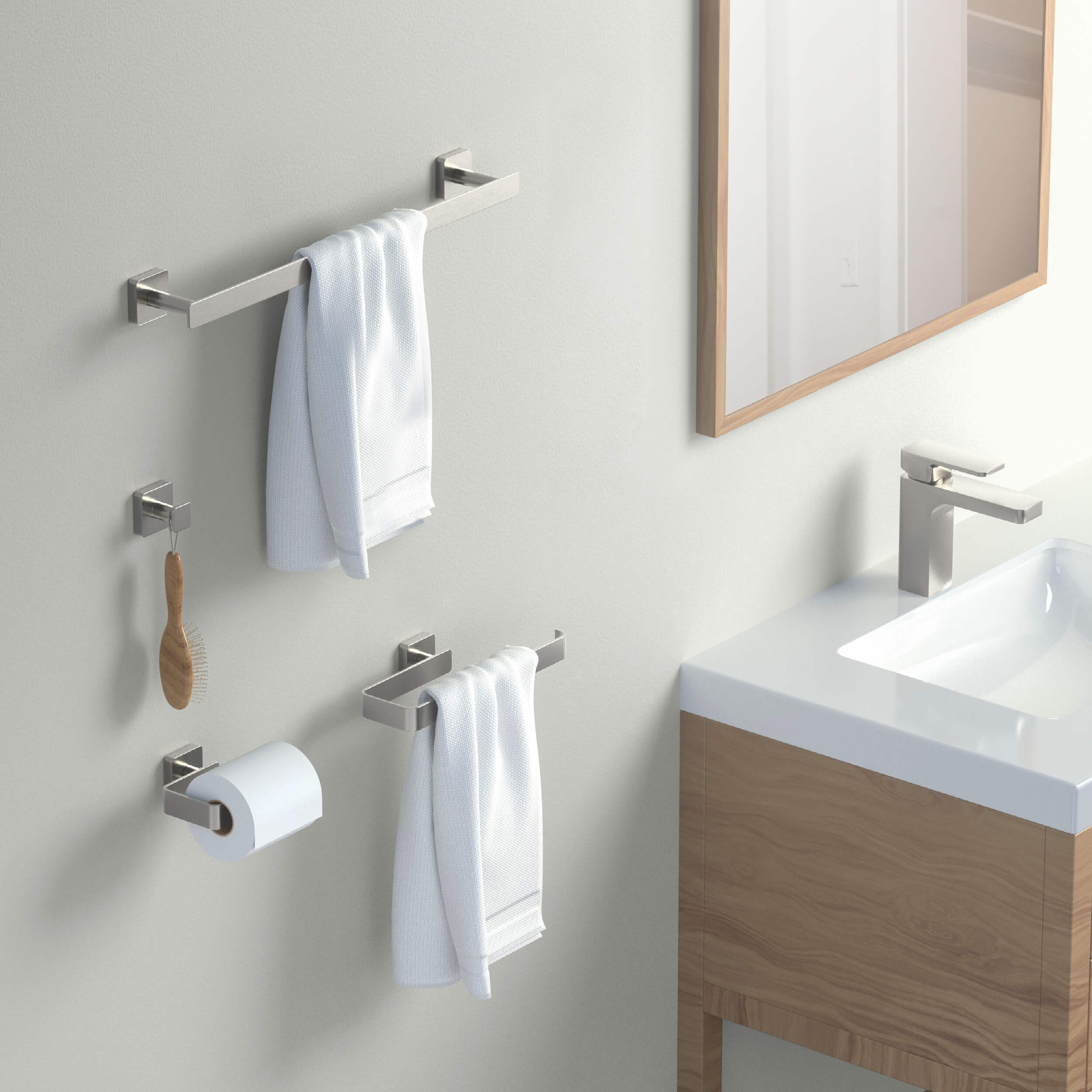 Blaze 4-Piece Bathroom Hardware Set - C-KBA16-4-2