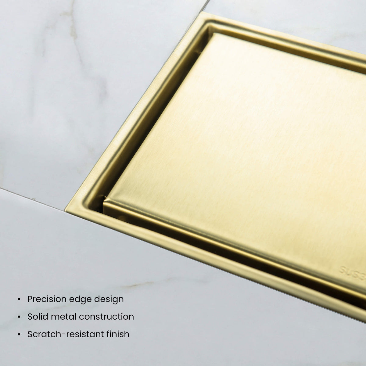 6 inch Square Reversible Tile-In Shower Drain - KFD0601