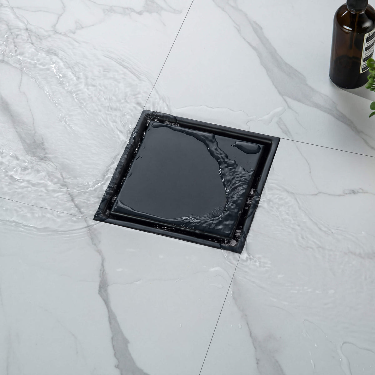 6 inch Square Reversible Tile-In Shower Drain - KFD0601