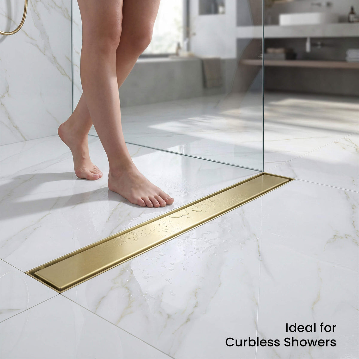 24 inch Tile-in Linear Shower Drain - KFD2401