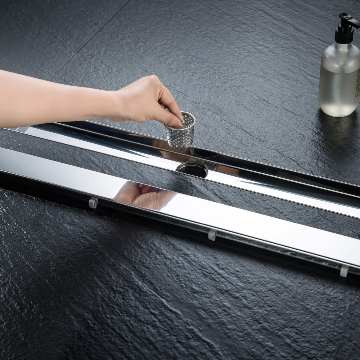 24 inch Tile-in Linear Shower Drain - KFD2401
