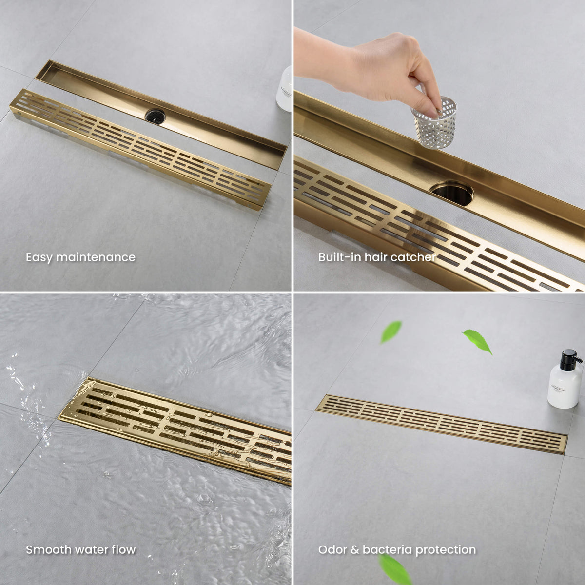 24 inch Linear Shower Drain - KFD2402