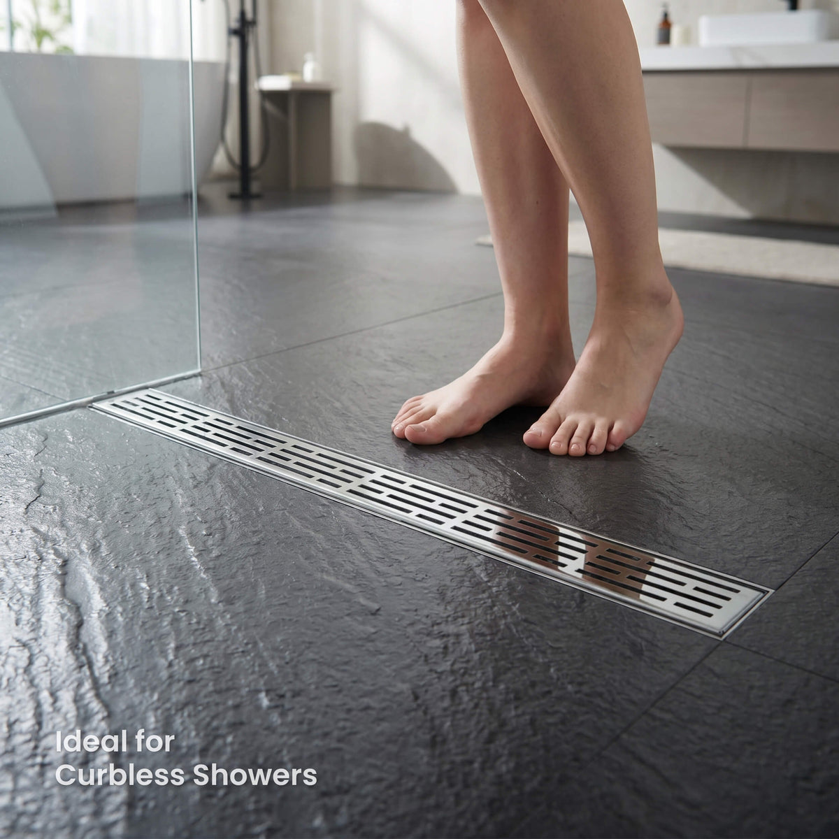 24 inch Linear Shower Drain - KFD2402