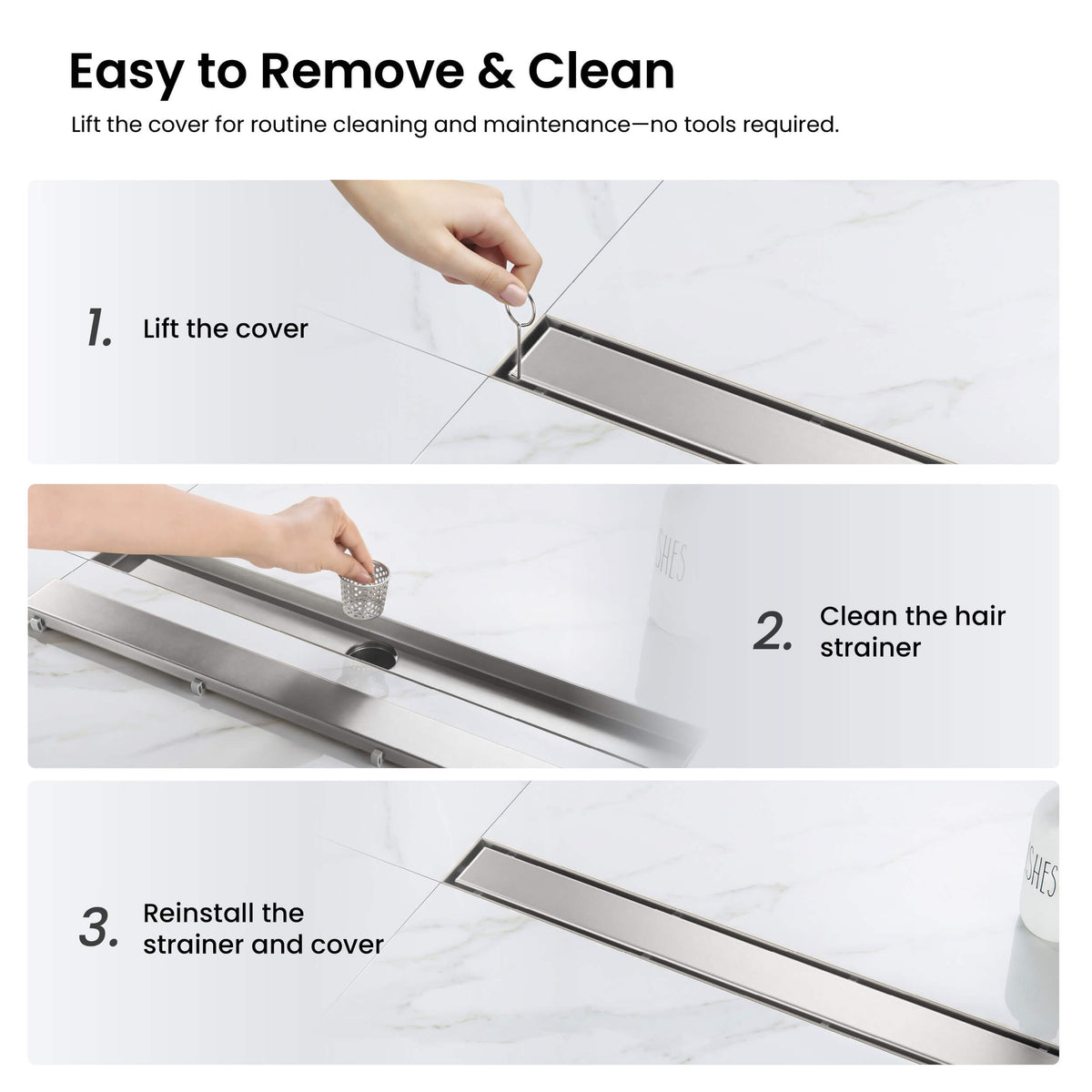 32 inch Tile-in Linear Shower Drain - KFD3201