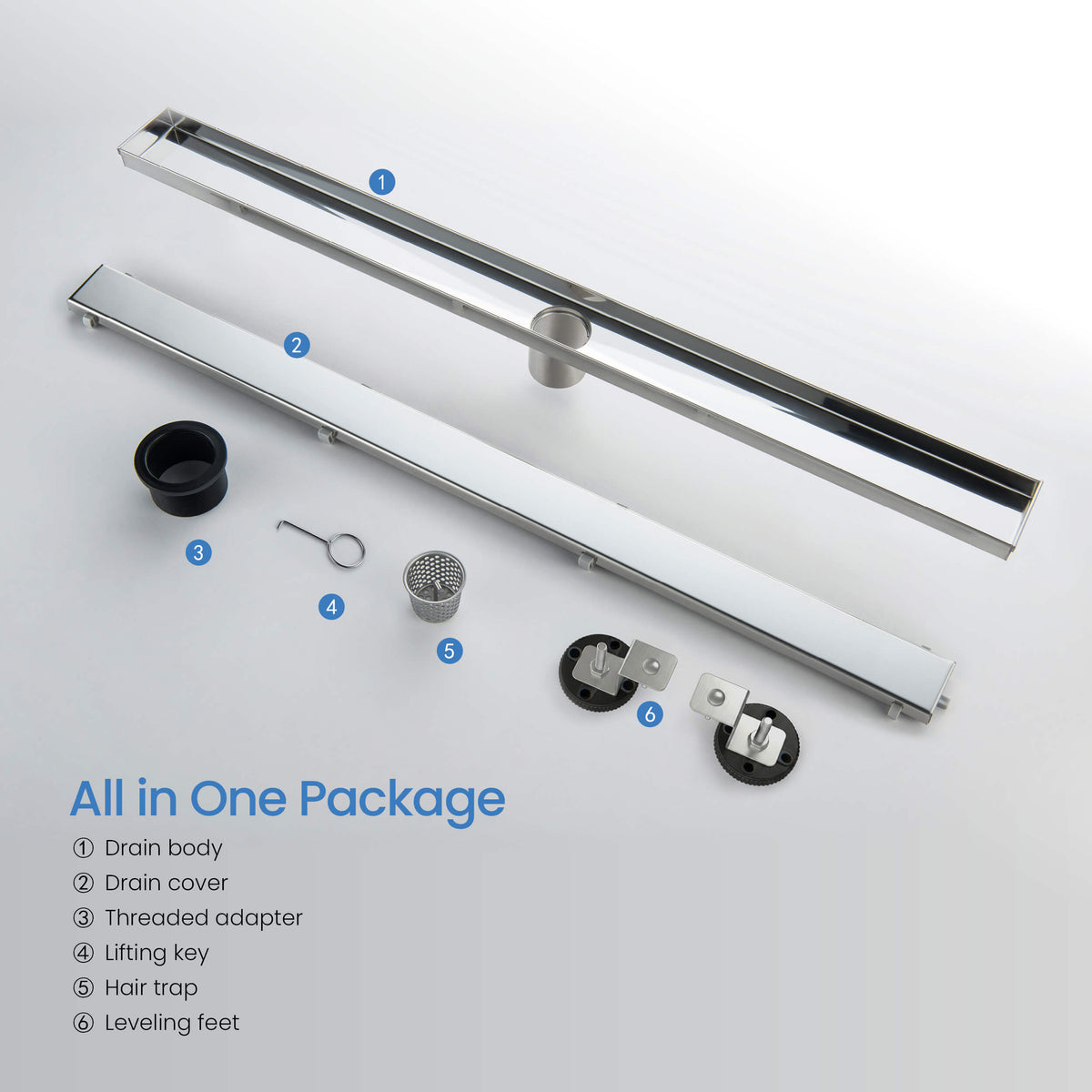 32 inch Tile-in Linear Shower Drain - KFD3201
