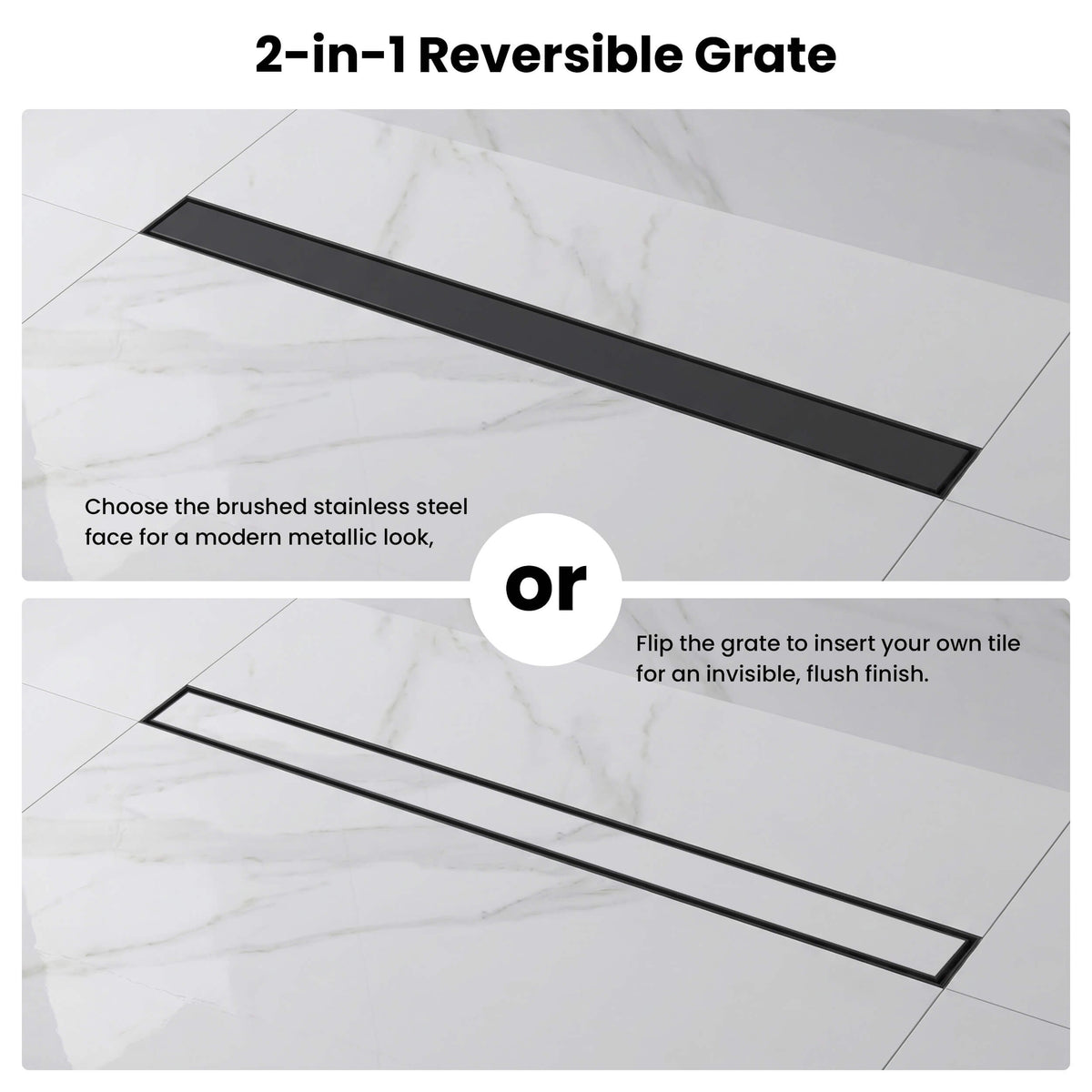 32 inch Tile-in Linear Shower Drain - KFD3201