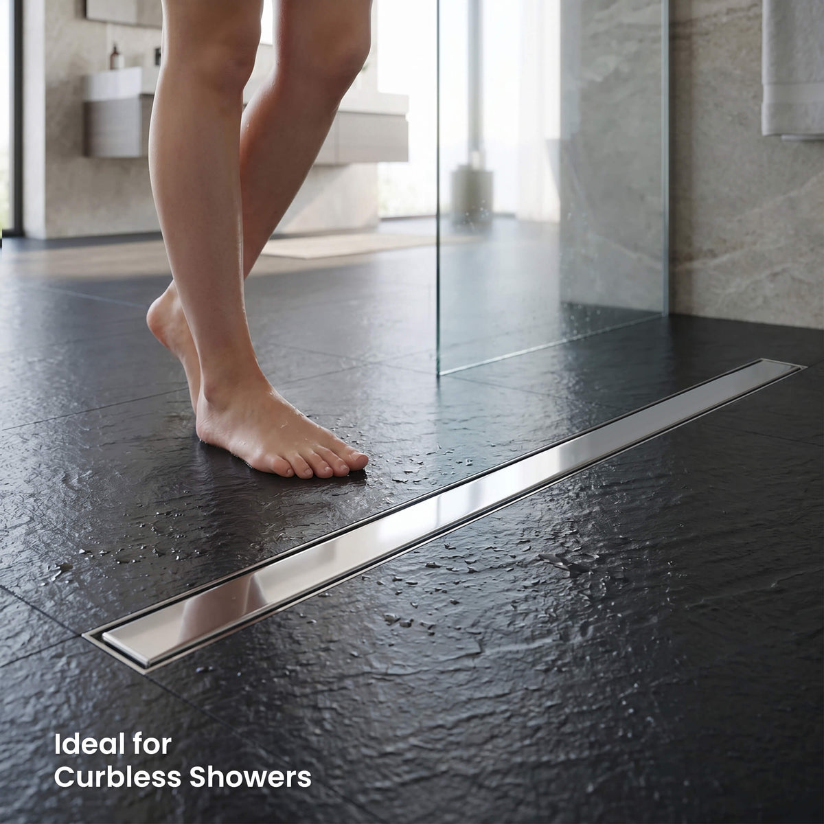 48 inch Tile-in Linear Shower Drain - KFD4801