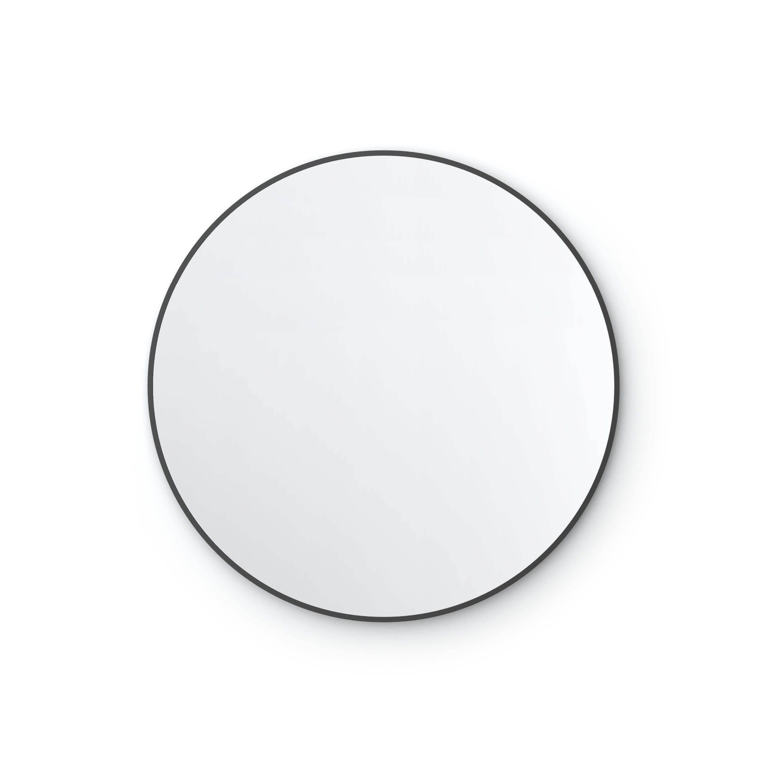 28" Shatterproof Wall Mount Metal Frame Mirror - FM3-R28