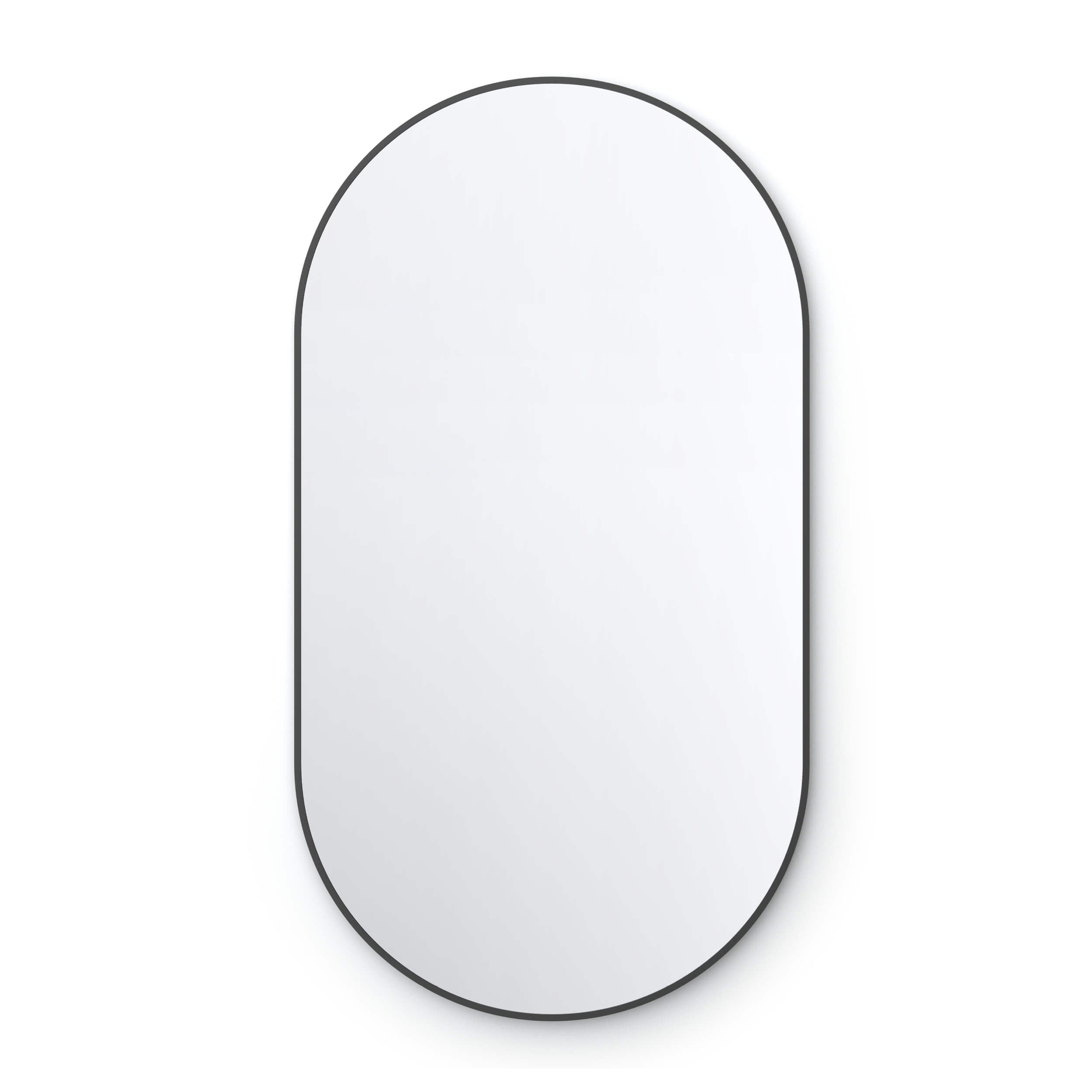 24" x 44" Shatterproof Wall Mount Metal Frame Mirror - FM4-2444