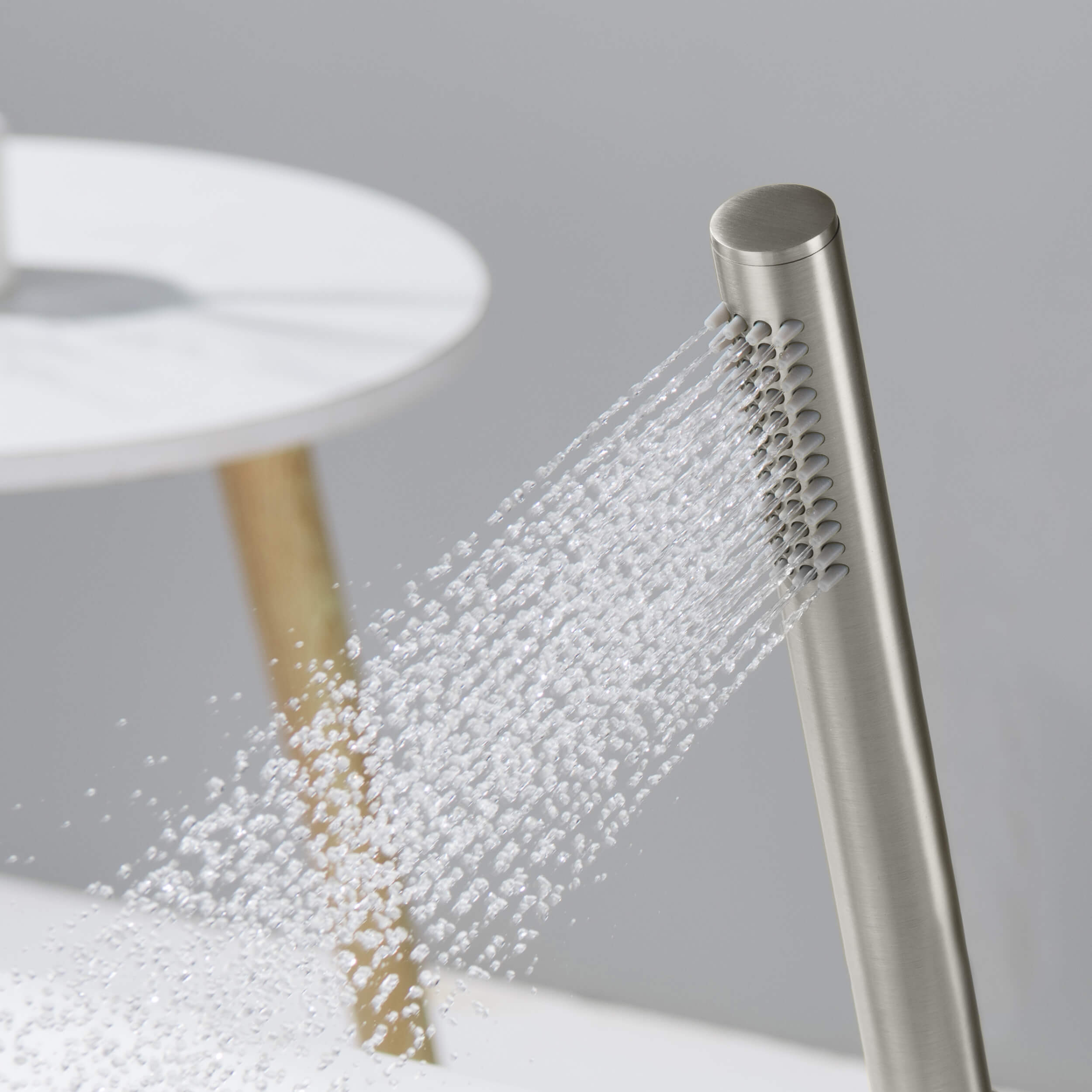 Circular Metal Handheld Shower Head HS1003