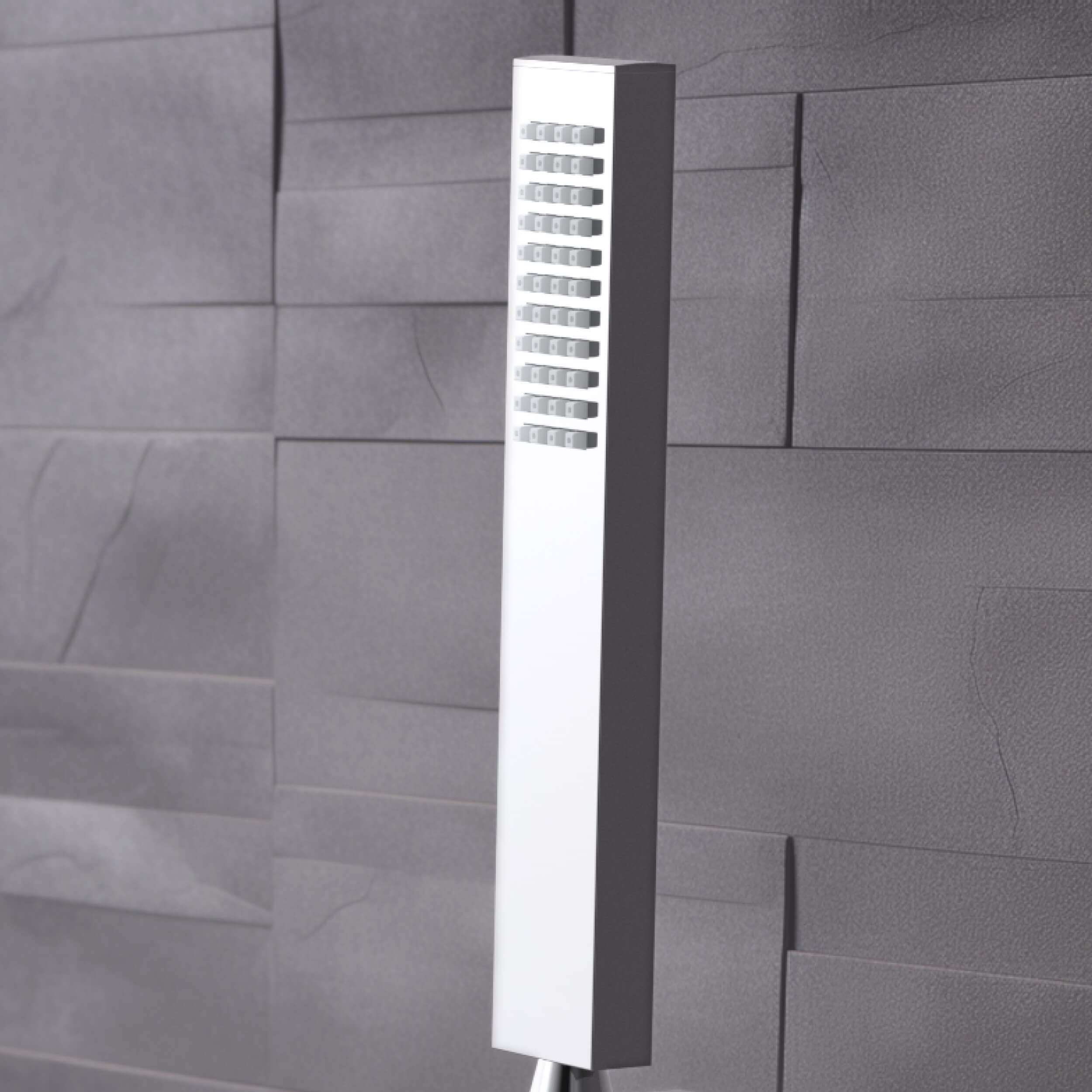Cube Metal Handheld Shower Head HS1004