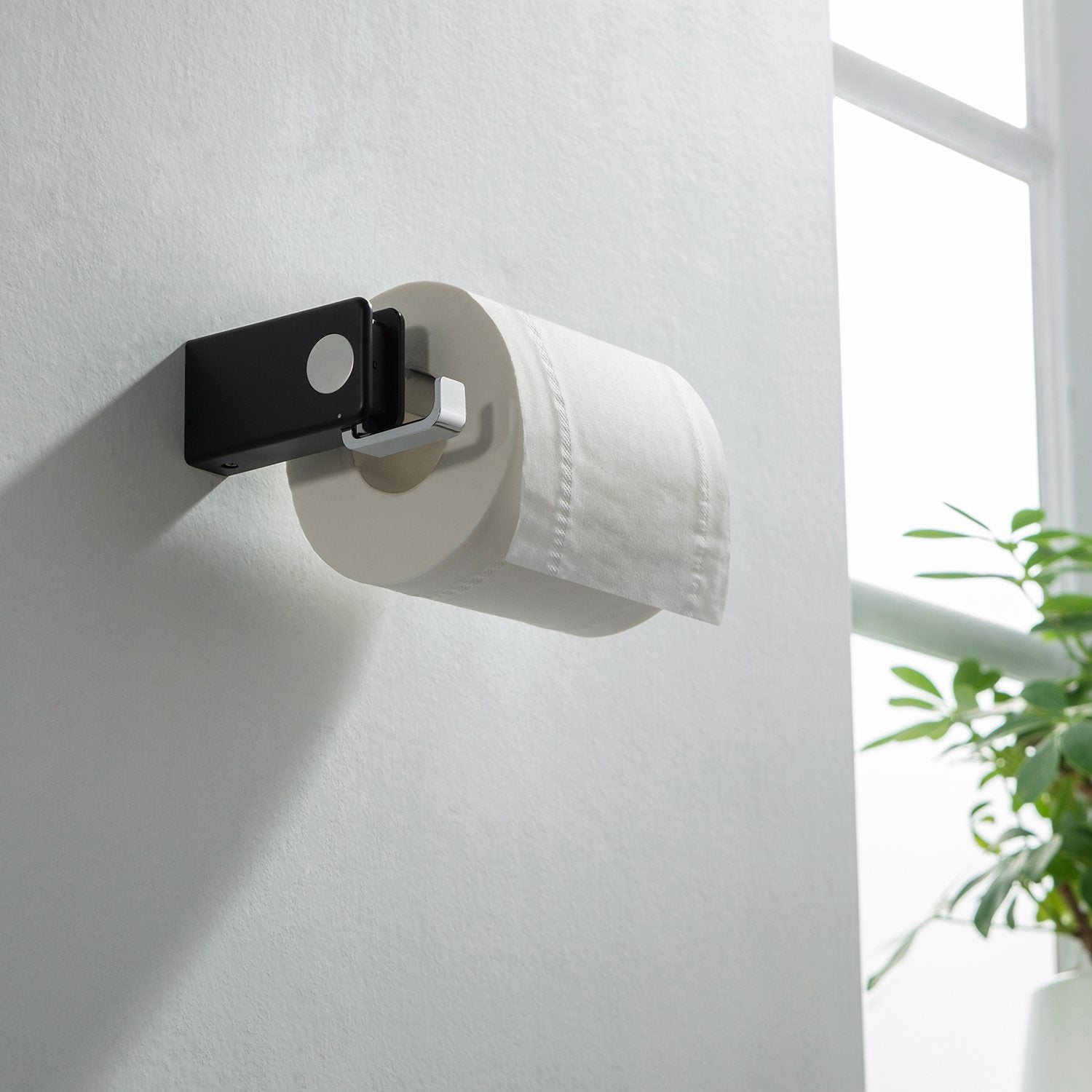 Bathroom Hardware Accessory Wall Mounted Tissue Holder includes Hook KBA1002