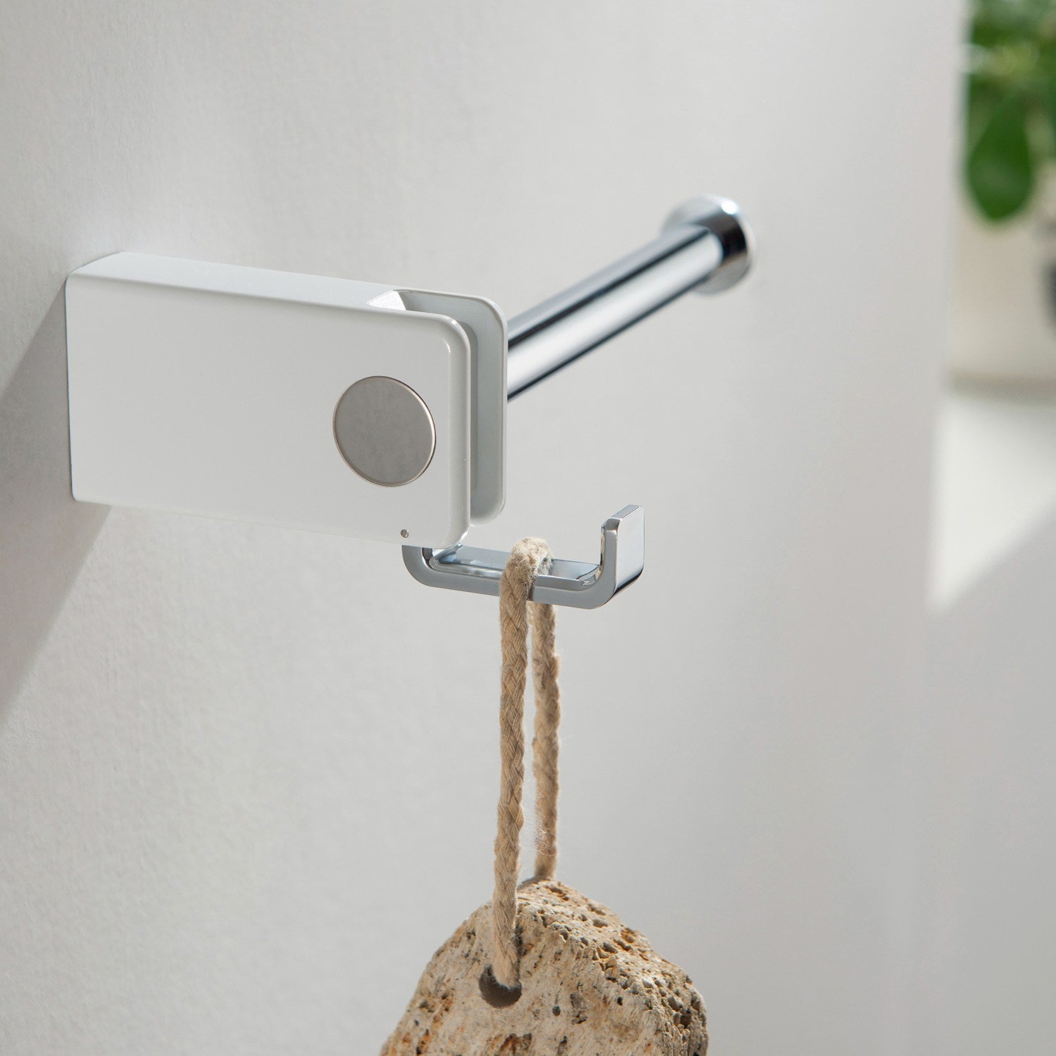 Bathroom Hardware Accessory Wall Mounted Tissue Holder includes Hook KBA1002