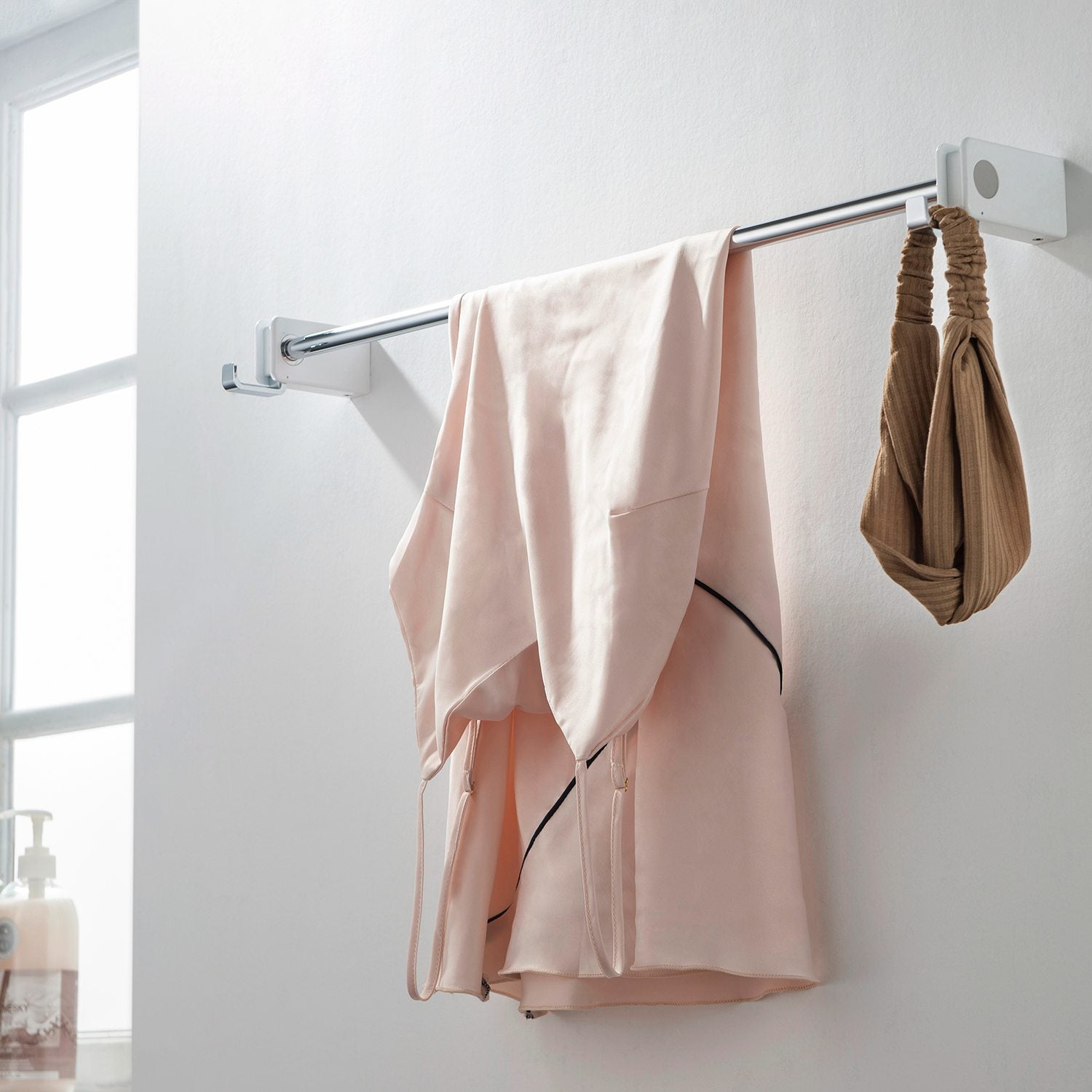 Bathroom Hardware Accessory Towel Wall Mounted Towel Bar with Hook KBA1003