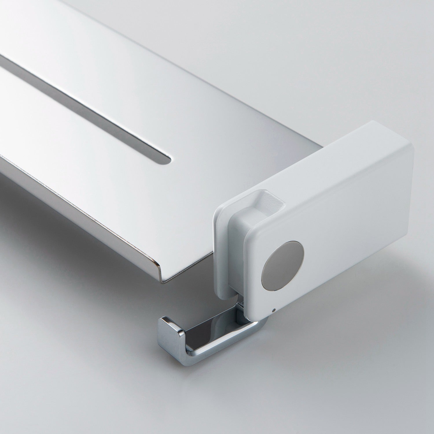 Bathroom Hardware Accessory Wall Mounted Towel Shelf with Hook KBA1005