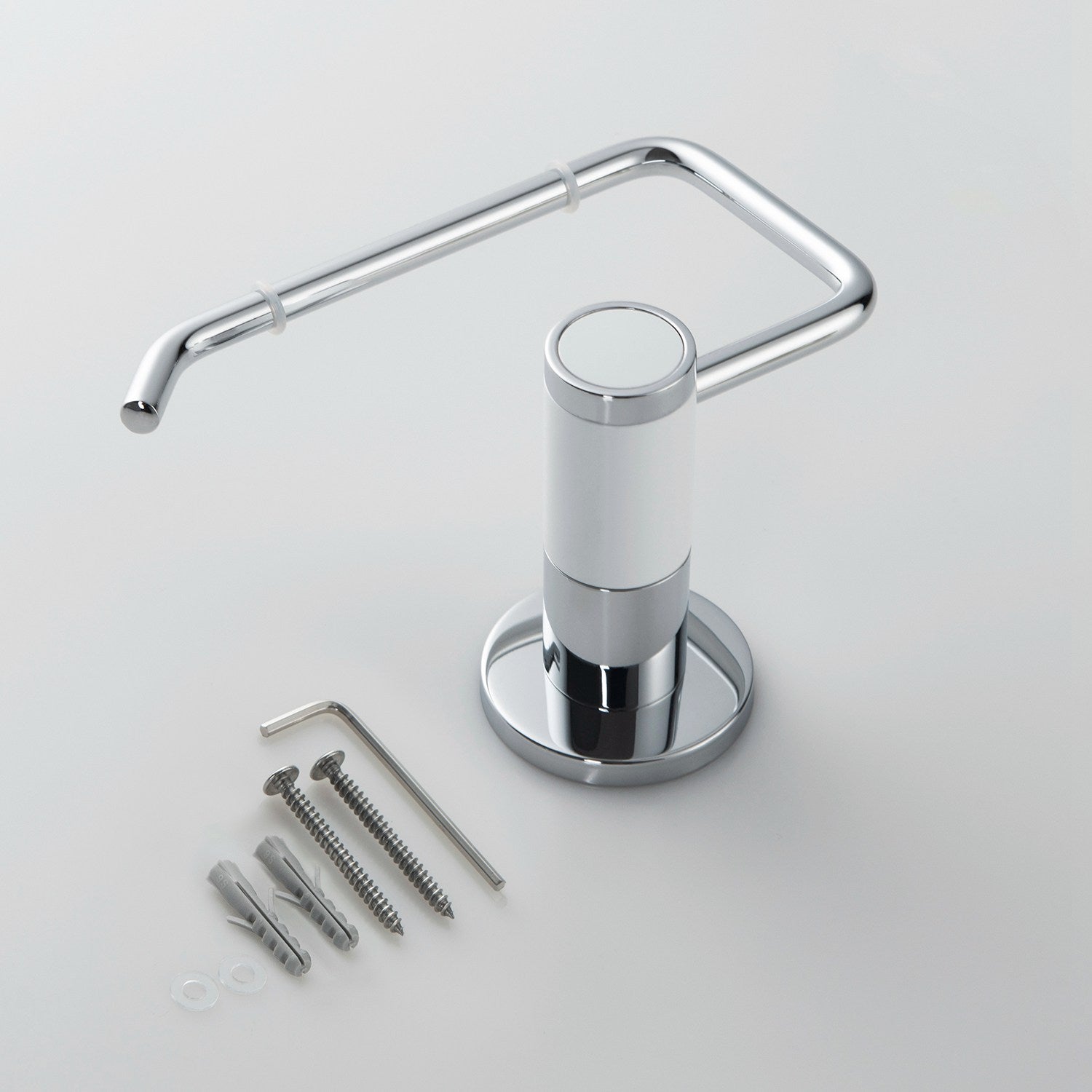 Bathroom Hardware Accessory Wall Mounted Tissue Holder with Hook KBA1102
