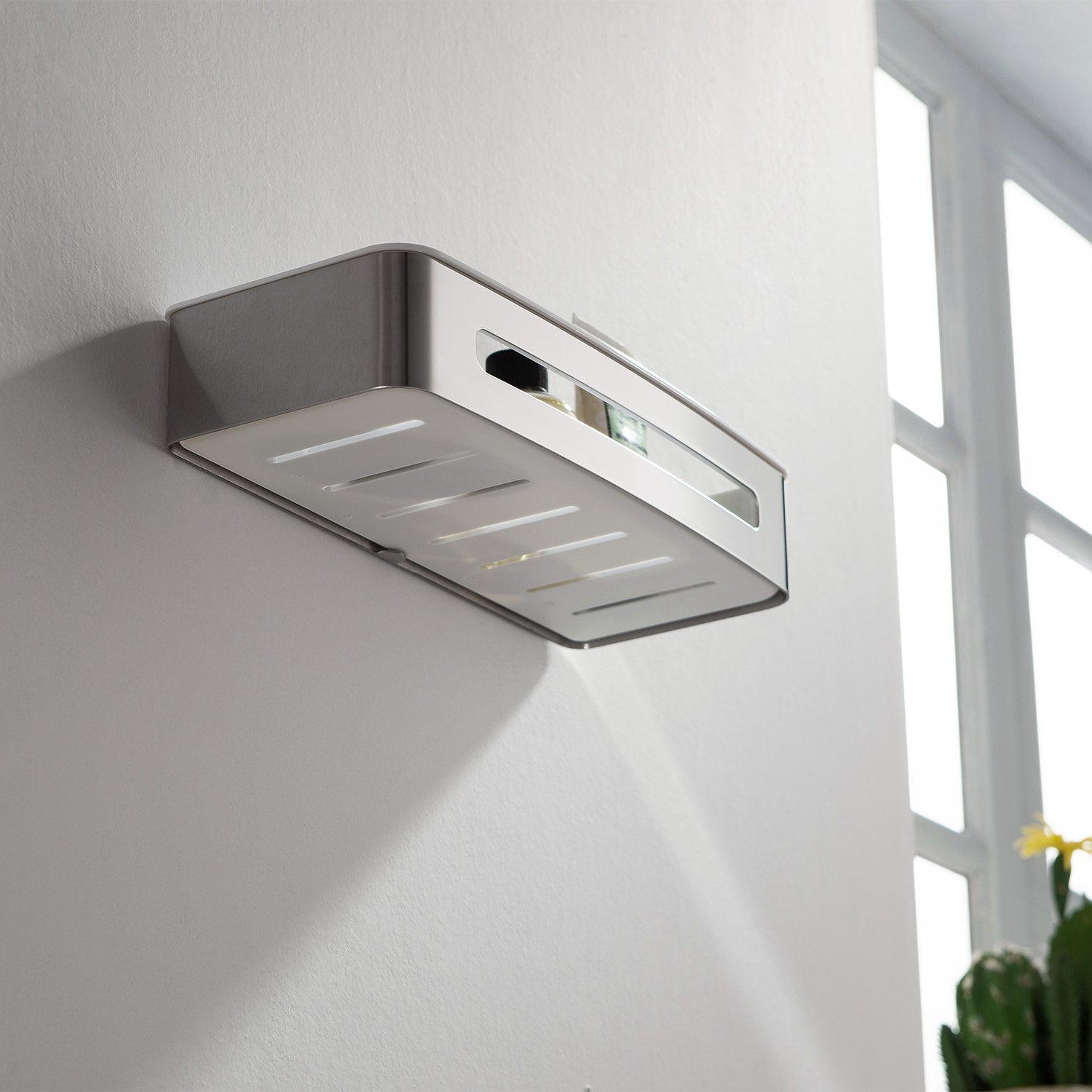 Chrome Bathroom Hardware Accessory Wall Mounted Front Basket KBA1202