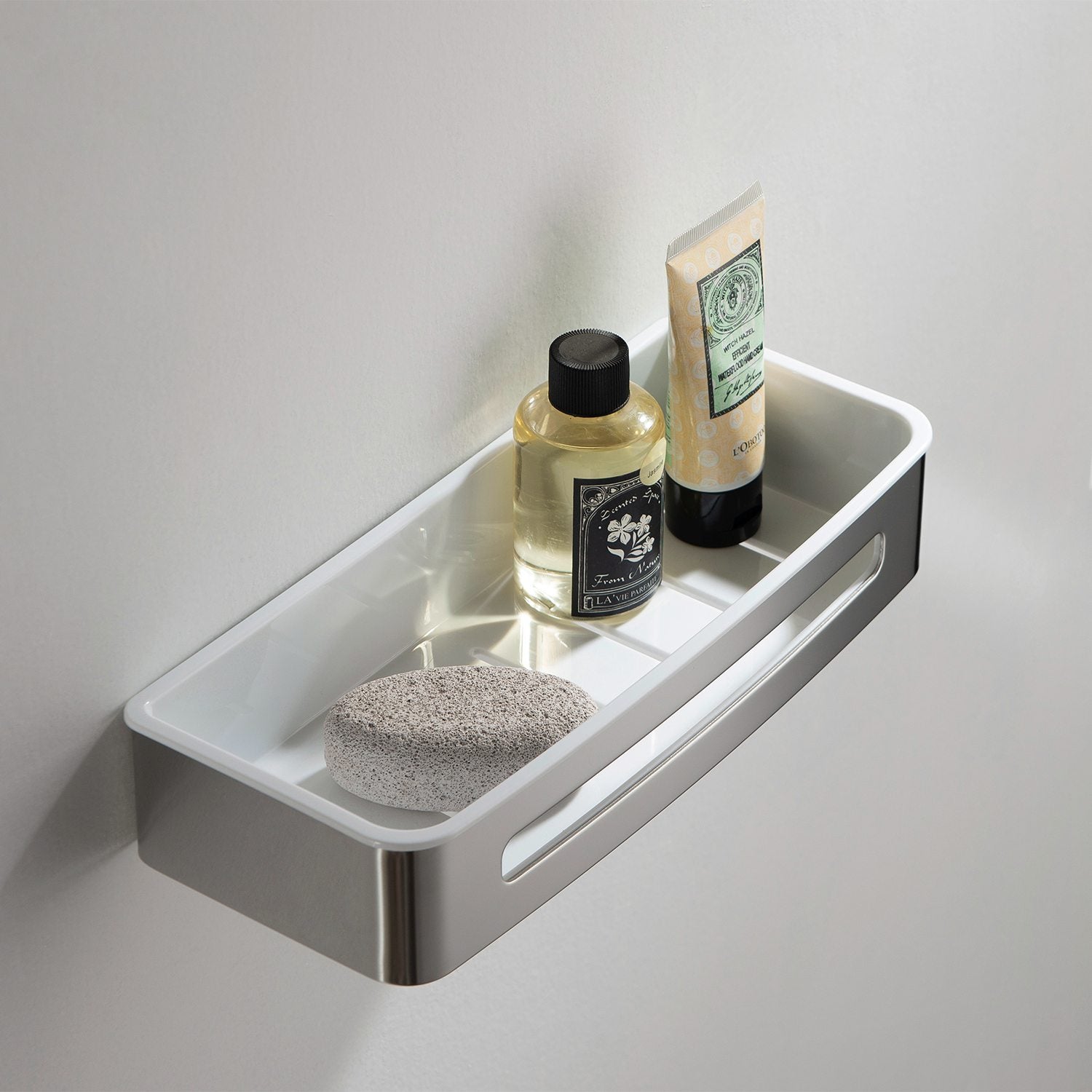 Chrome Bathroom Hardware Accessory Wall Mounted Front Basket KBA1202