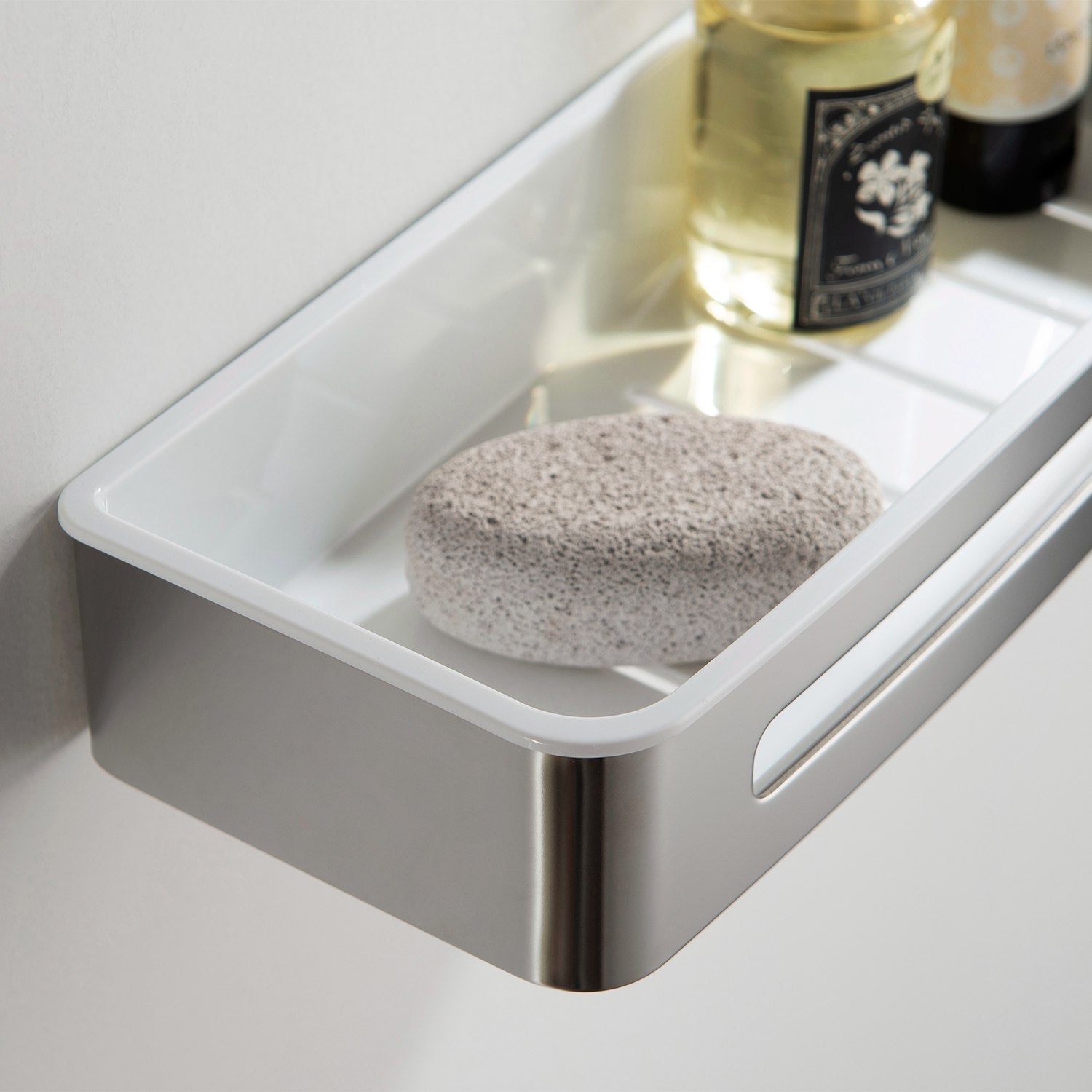 Chrome Bathroom Hardware Accessory Wall Mounted Front Basket KBA1202