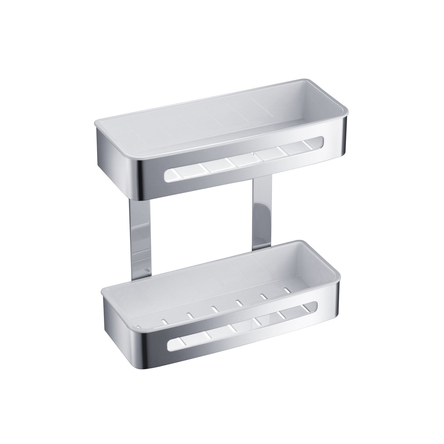 Chrome Bathroom Hardware Accessory Wall Mounted Front Basket KBA1204