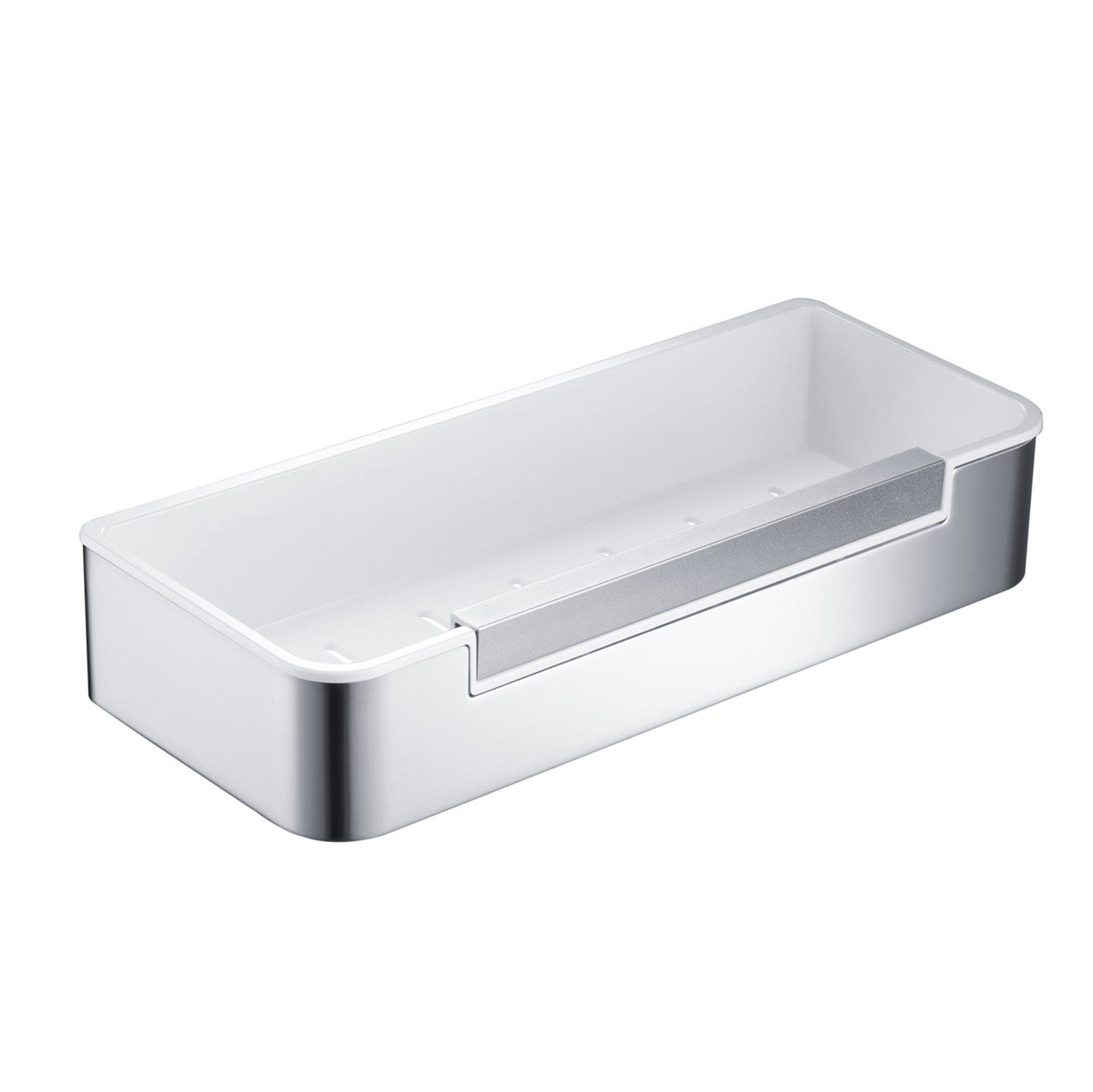 Chrome Bathroom Hardware Accessory Wall Mounted Shower Basket KBA1205