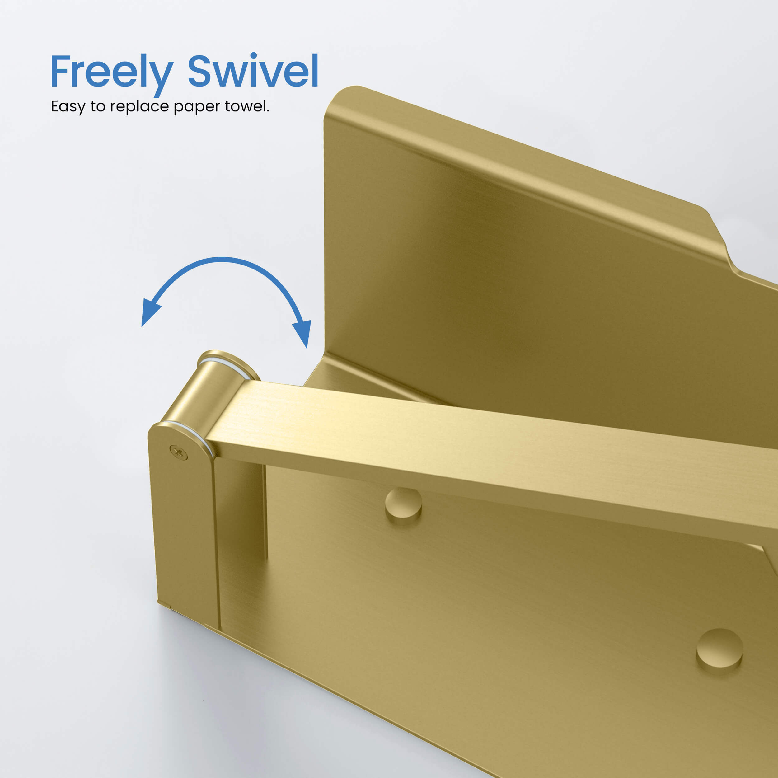Bathroom Hardware Accessory Wall Mounted Tissue Holder includes Shelf KBA1209