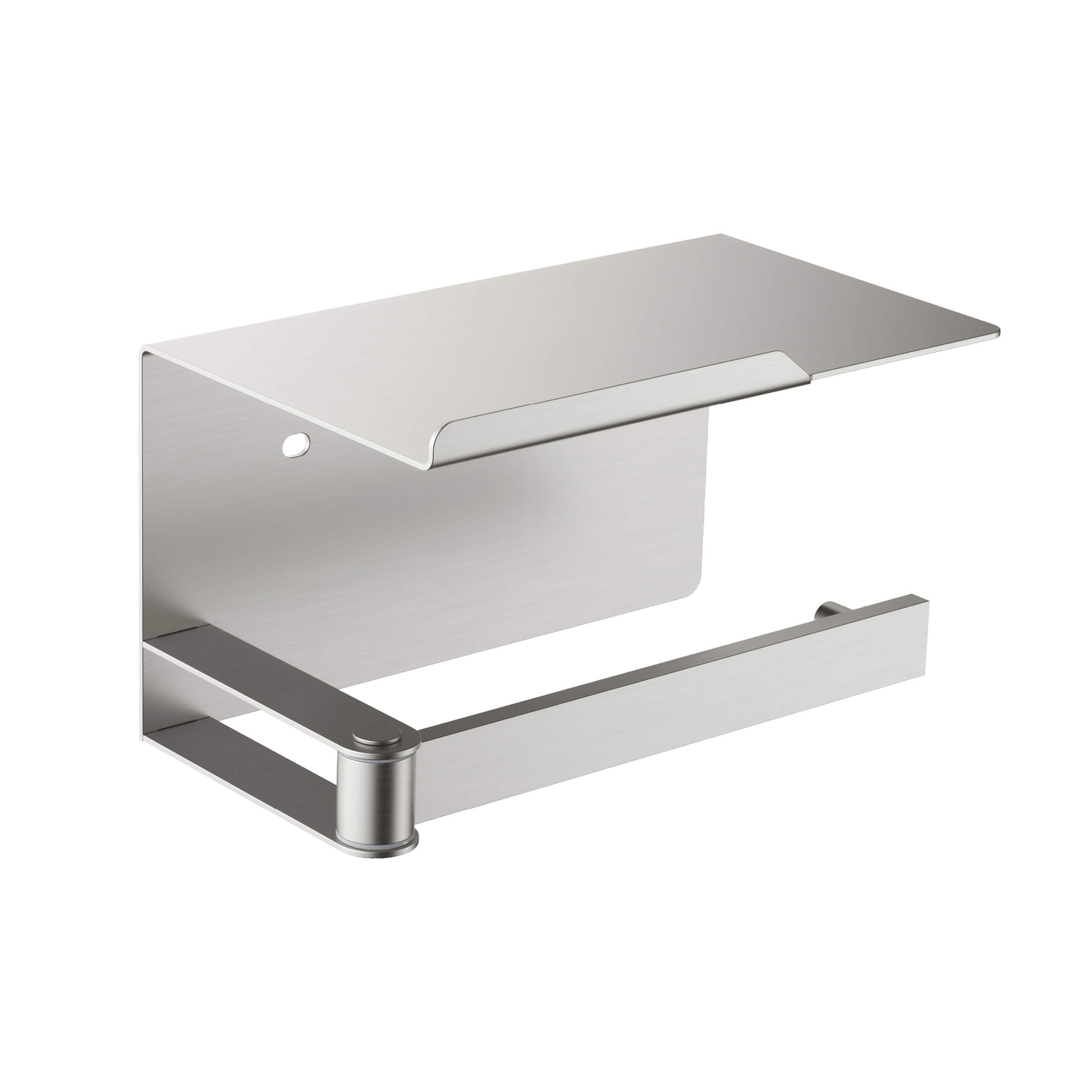 Bathroom Hardware Accessory Wall Mounted Tissue Holder includes Shelf KBA1209
