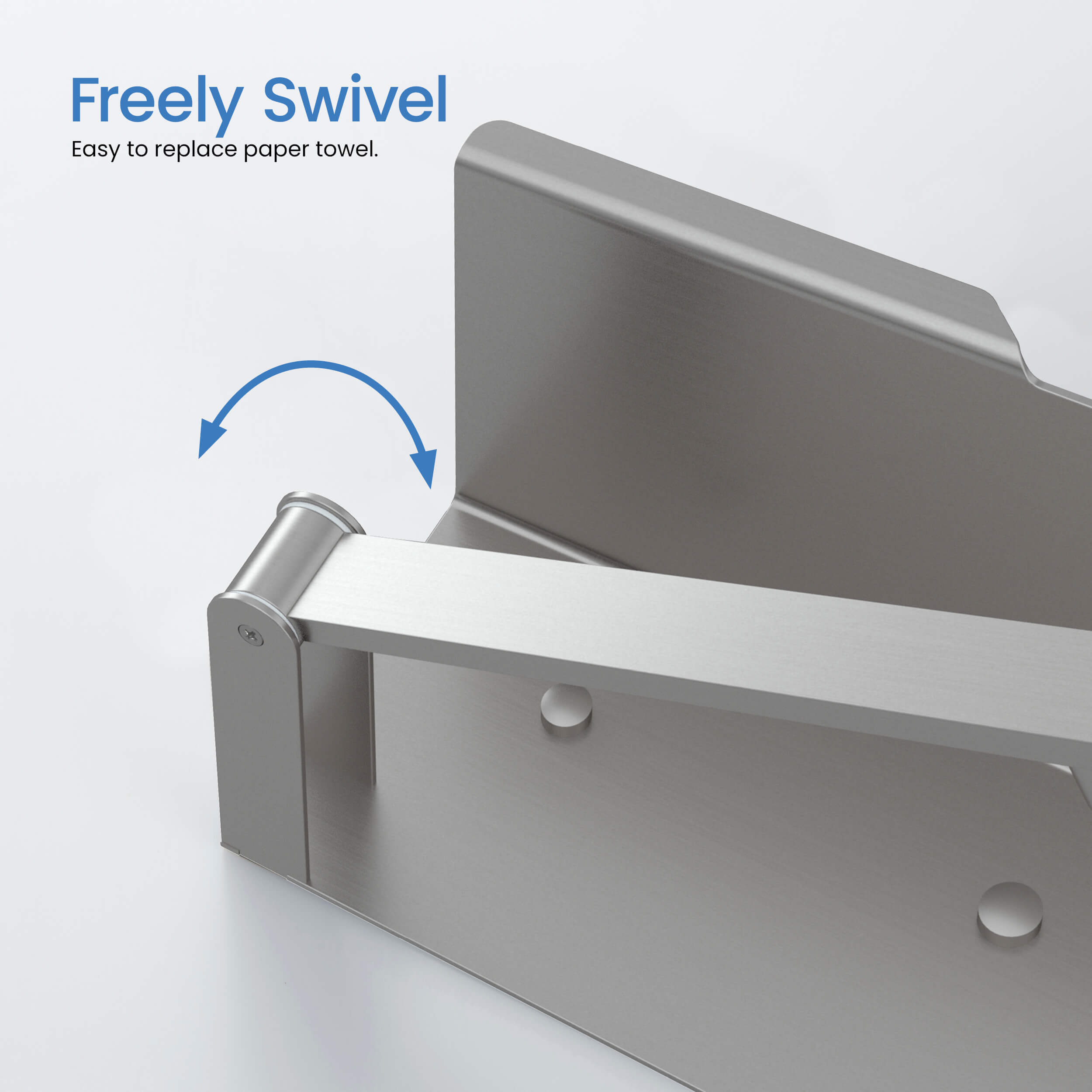 Bathroom Hardware Accessory Wall Mounted Tissue Holder includes Shelf KBA1209