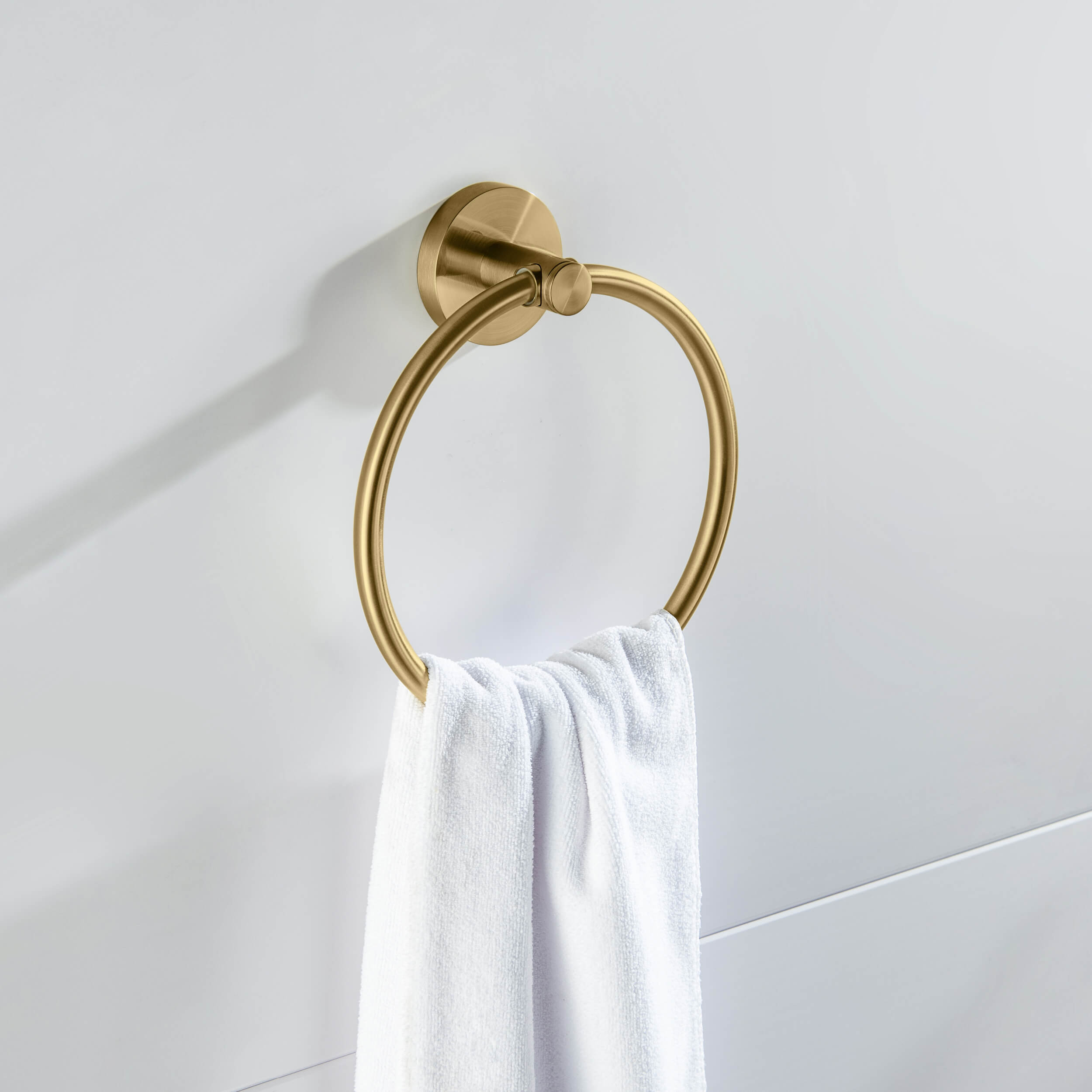 Circular Bathroom Towel Ring KBA1406