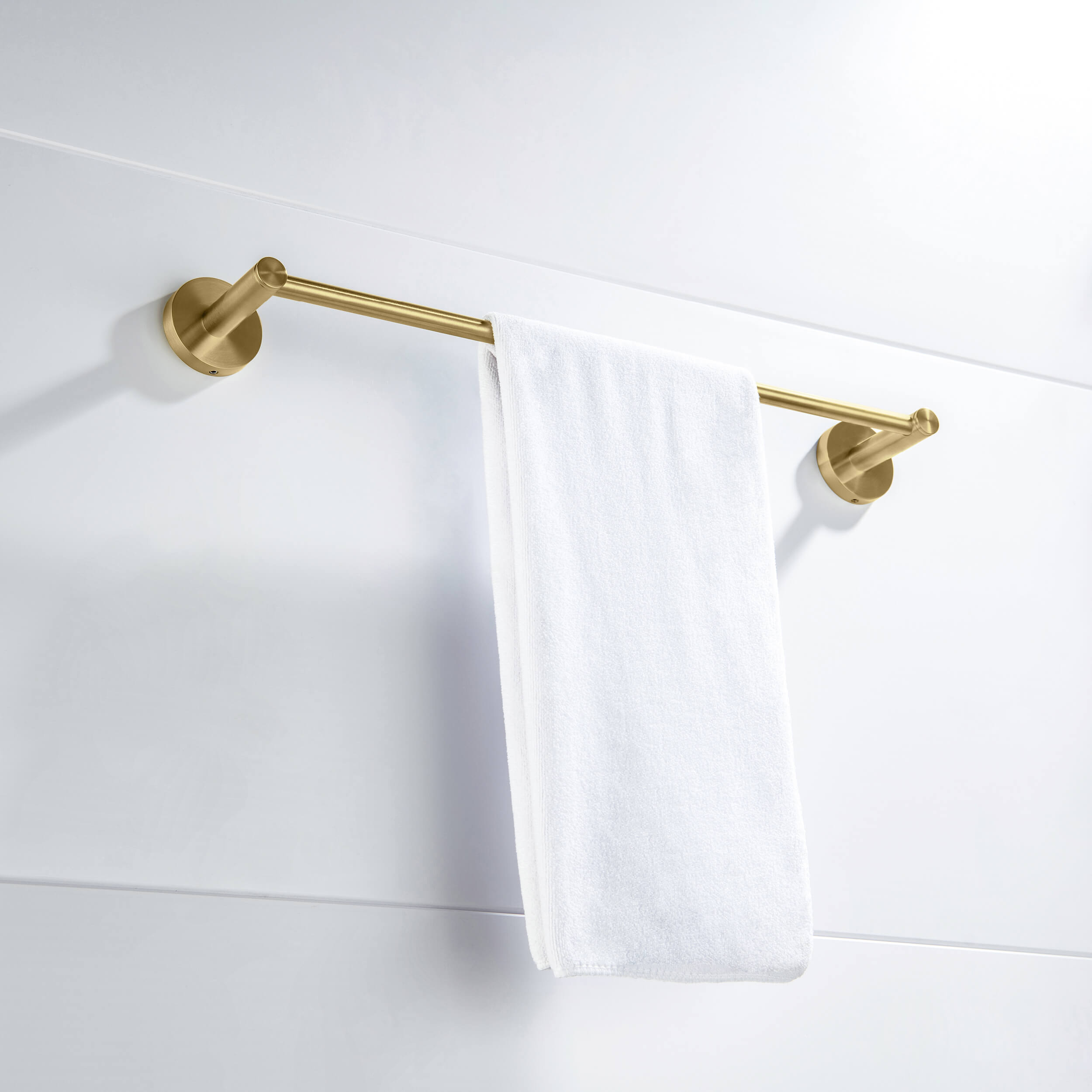 Circular Bathroom 18" Towel Bar KBA1407