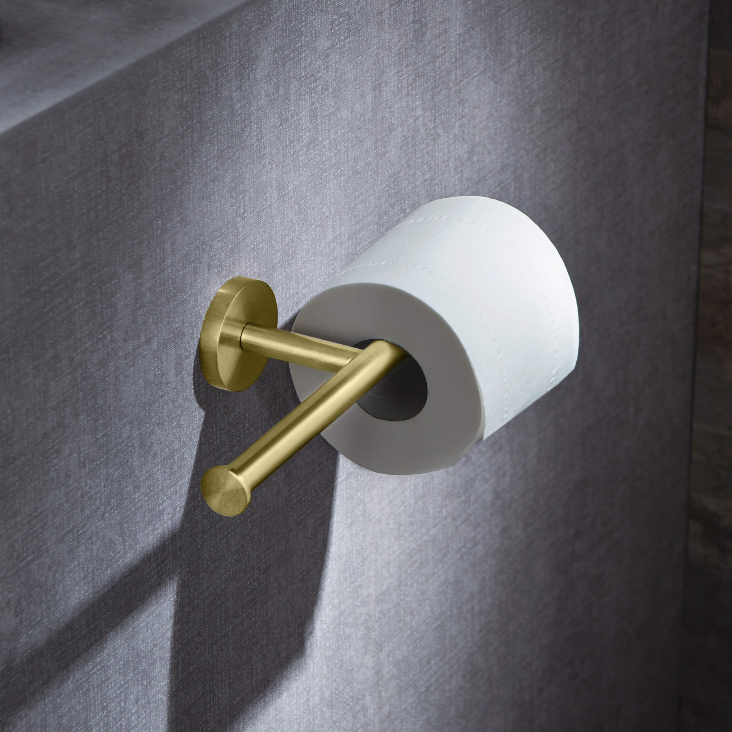 Circular Double Toilet Paper Holder KBA1408