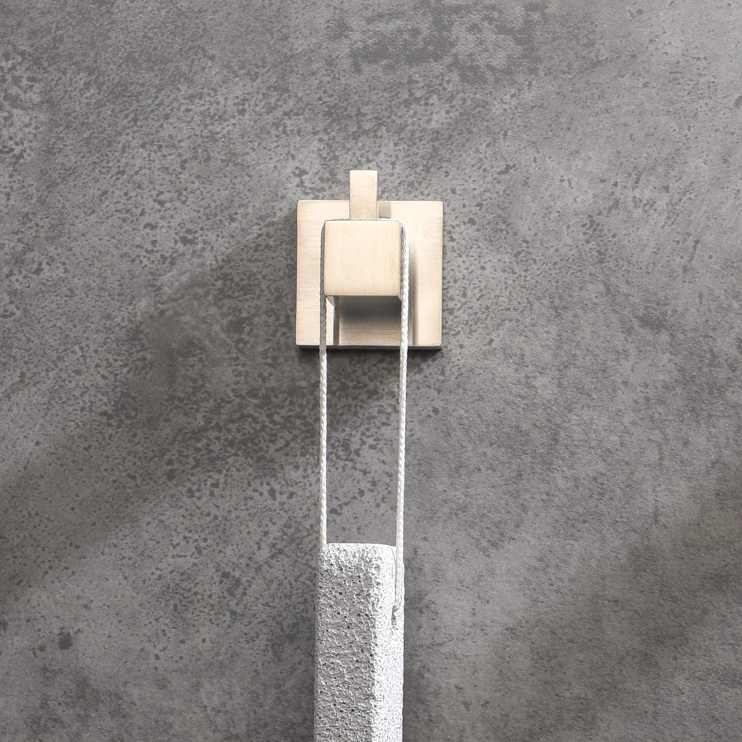 Cube Bathroom Towel & Robe Hook 3-Piece - KBA1501-3PC