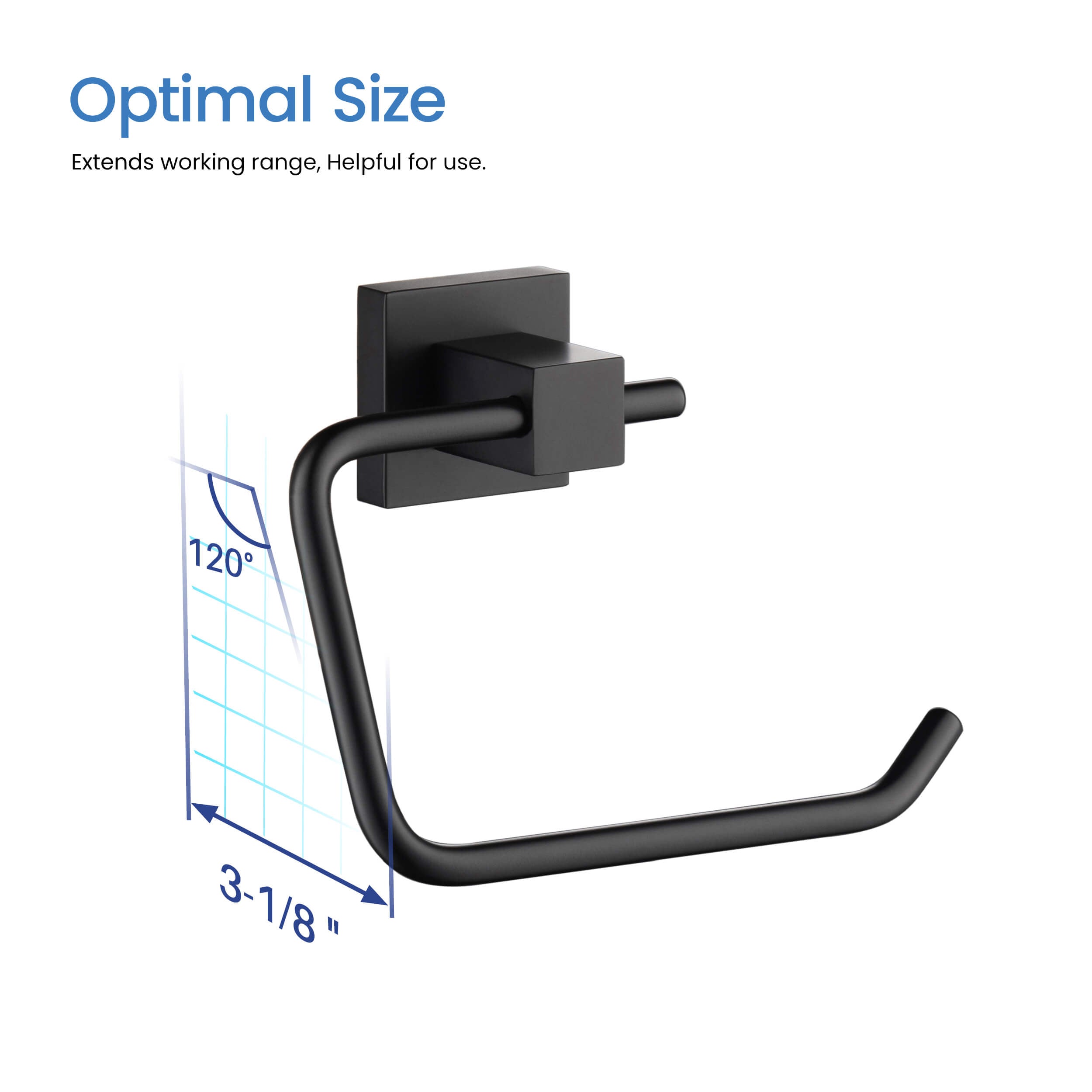 Cube Bathroom Toilet Paper Holder KBA1505