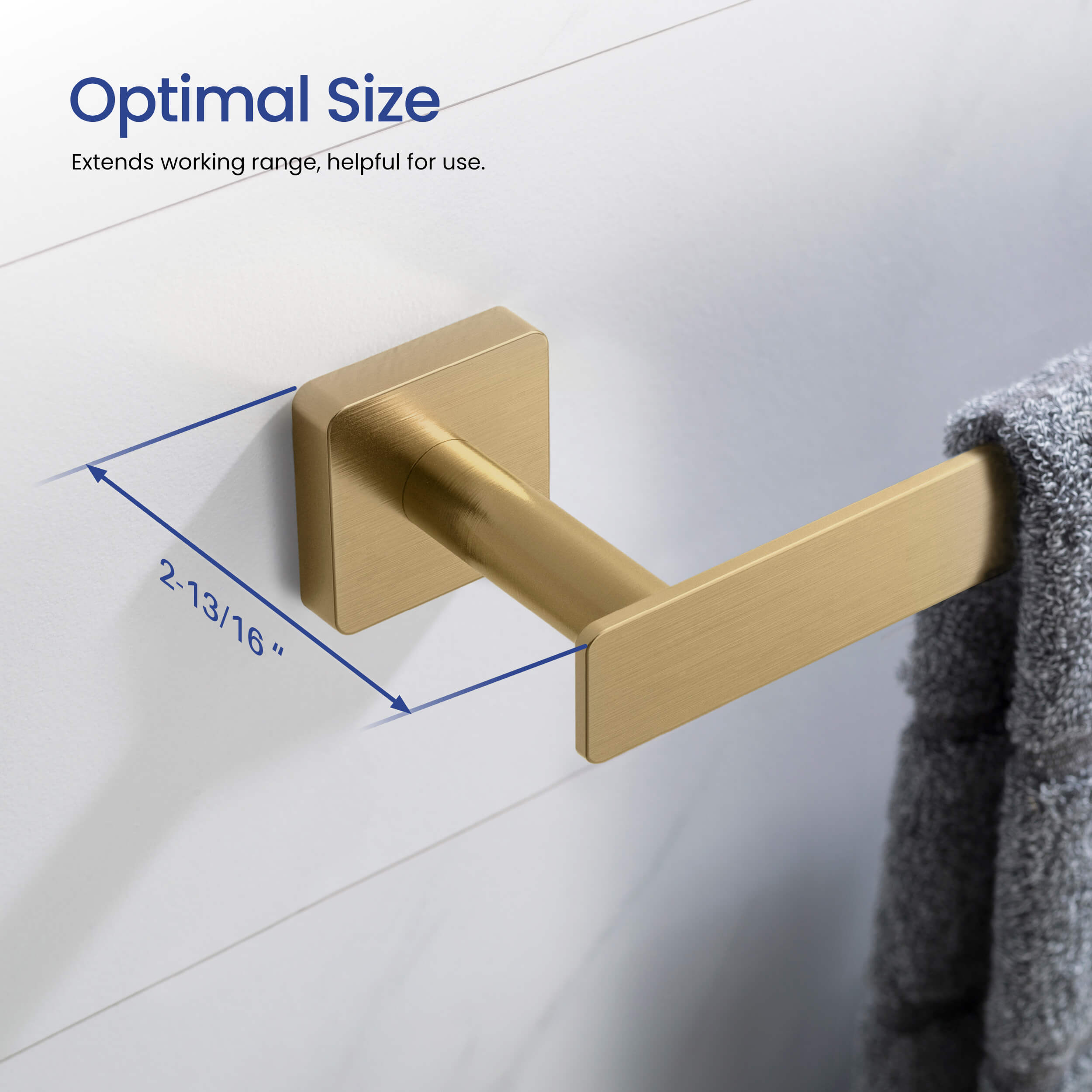 Blaze 24 inch Bathroom Towel Bar KBA1604