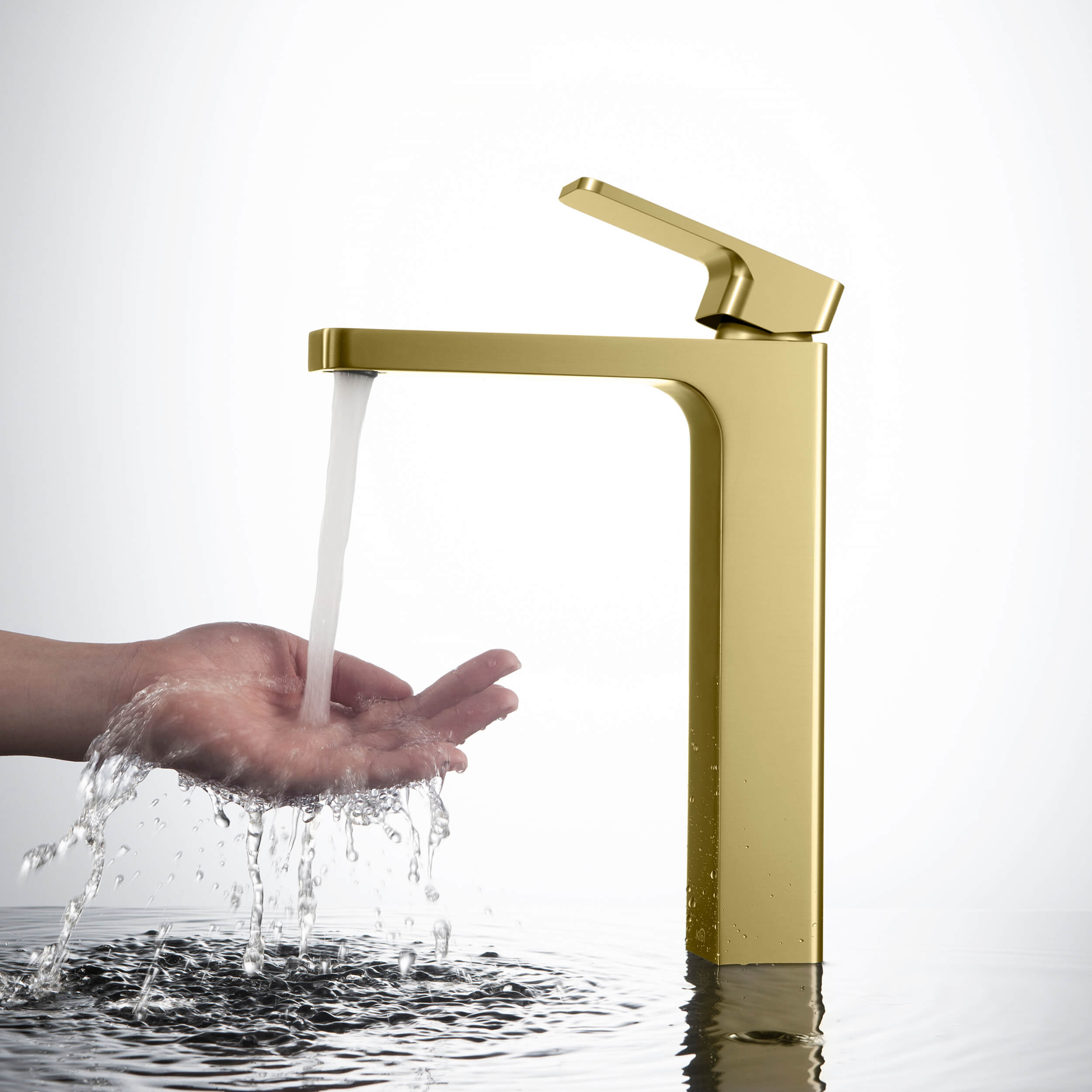 Blaze-T Single Handle Bathroom Vessel Sink Faucet with Pop Up Drain C-KBF1018-KPW101