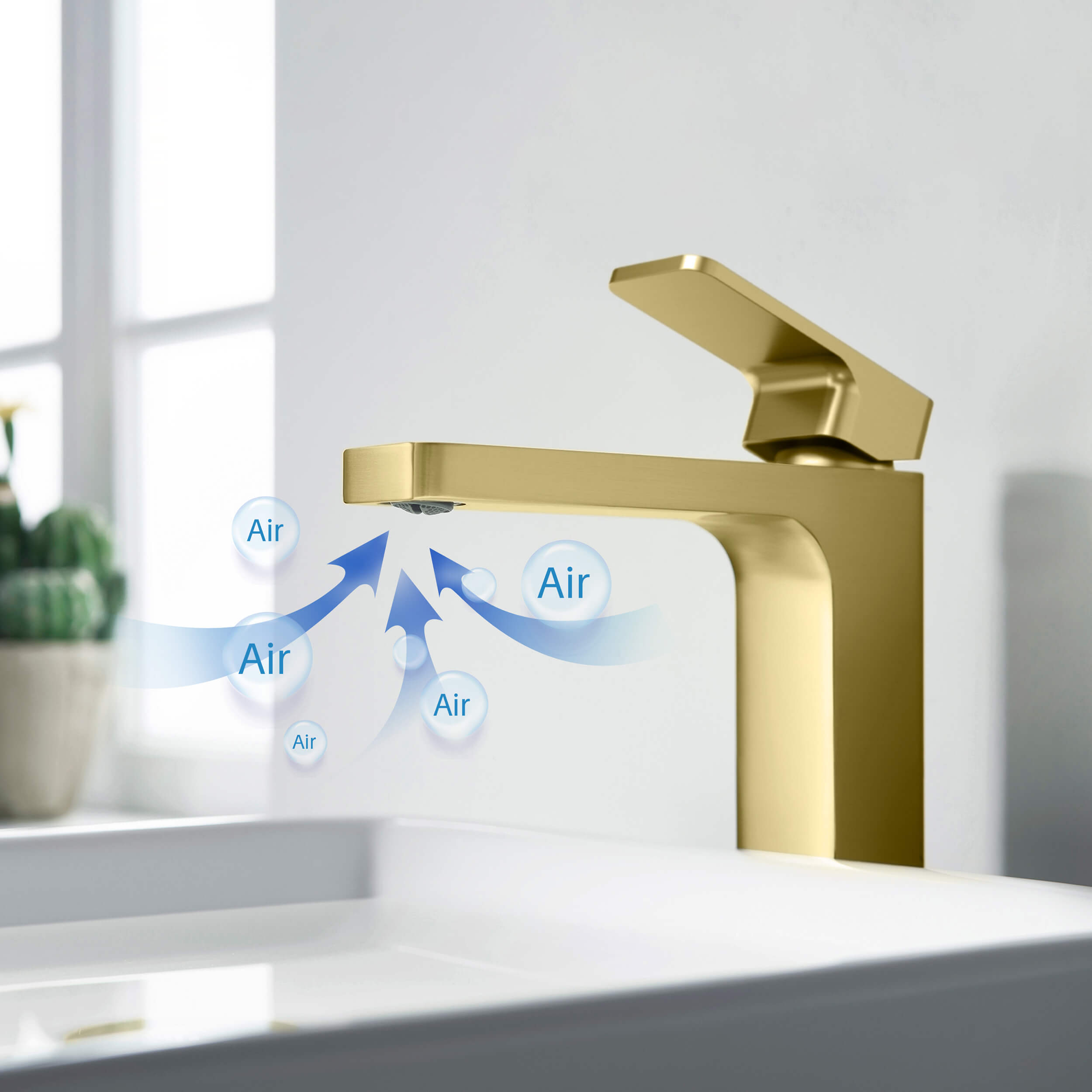 Blaze-T Single Handle Bathroom Vessel Sink Faucet with Pop Up Drain C-KBF1018-KPW101
