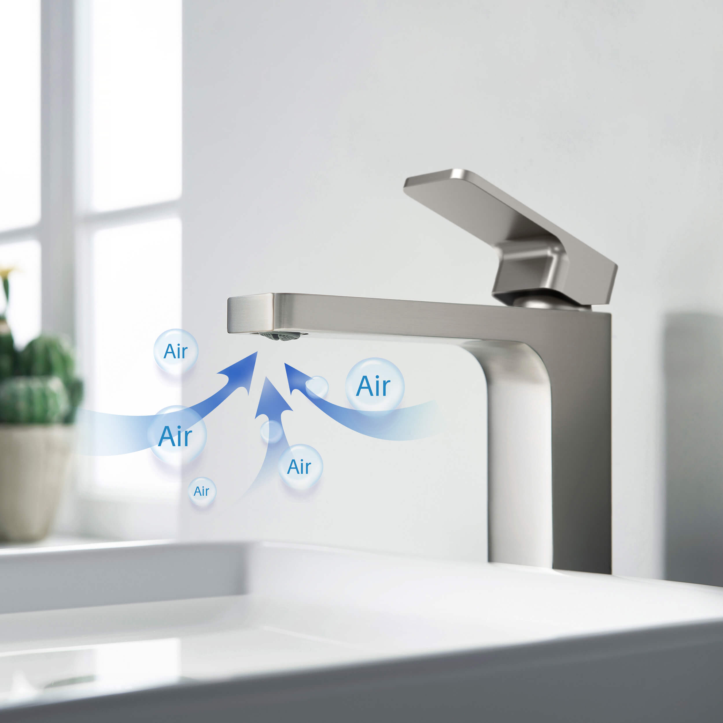 Blaze-T Single Handle Bathroom Vessel Sink Faucet with Pop Up Drain C-KBF1018-KPW101