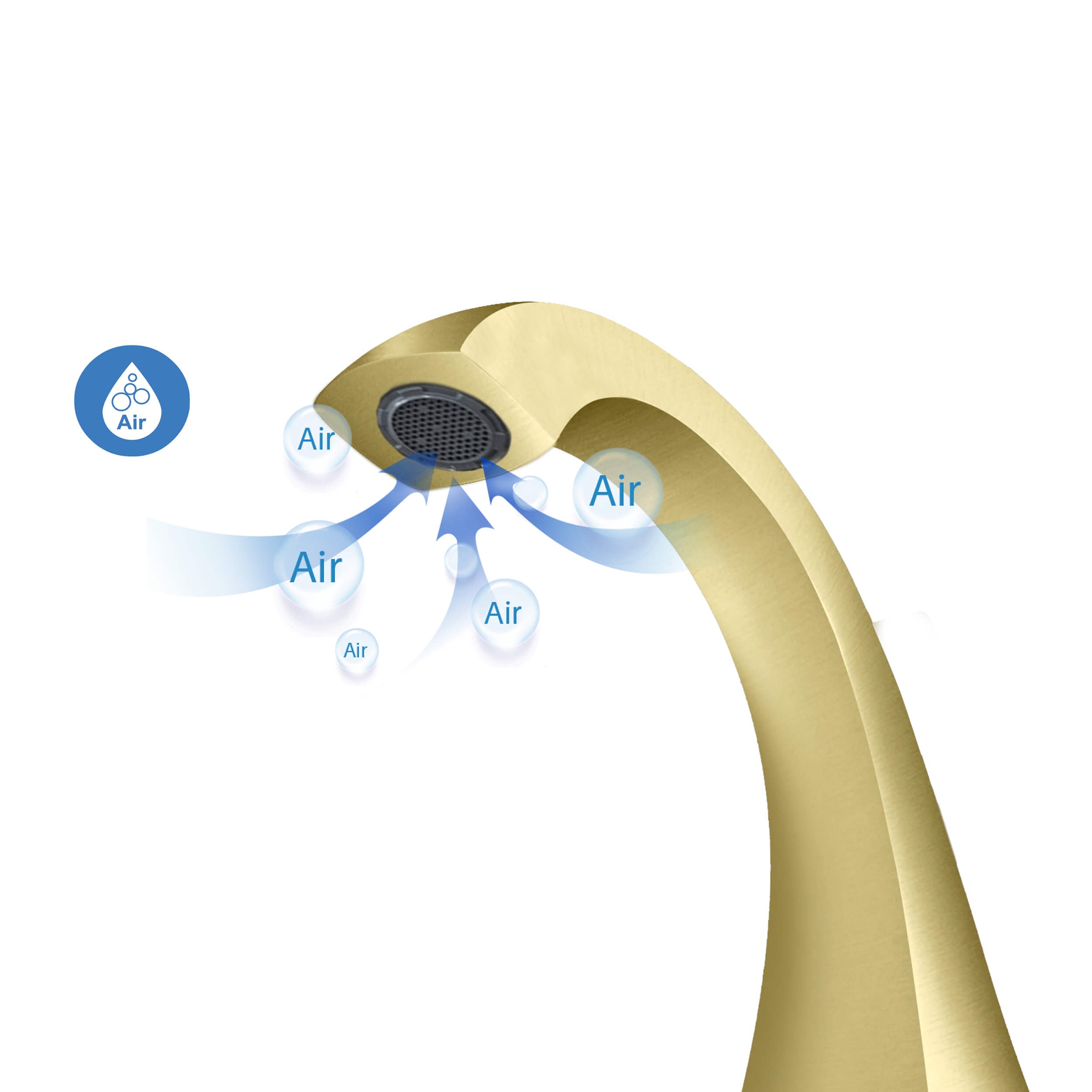 Pyramid II Bathroom Sink 8" Widespread Faucet with Drain Assembly KBF1022