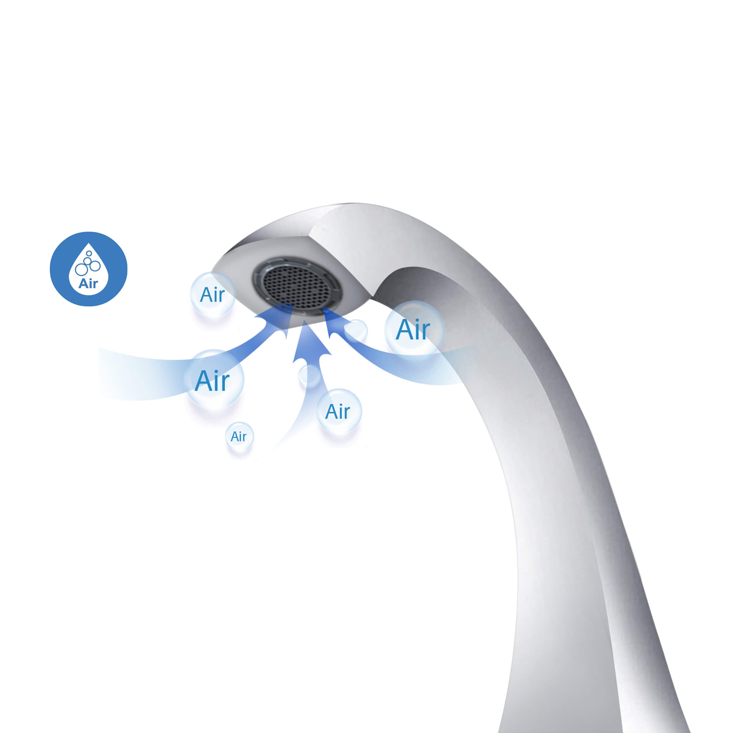 Pyramid II Bathroom Sink 8" Widespread Faucet with Drain Assembly KBF1022