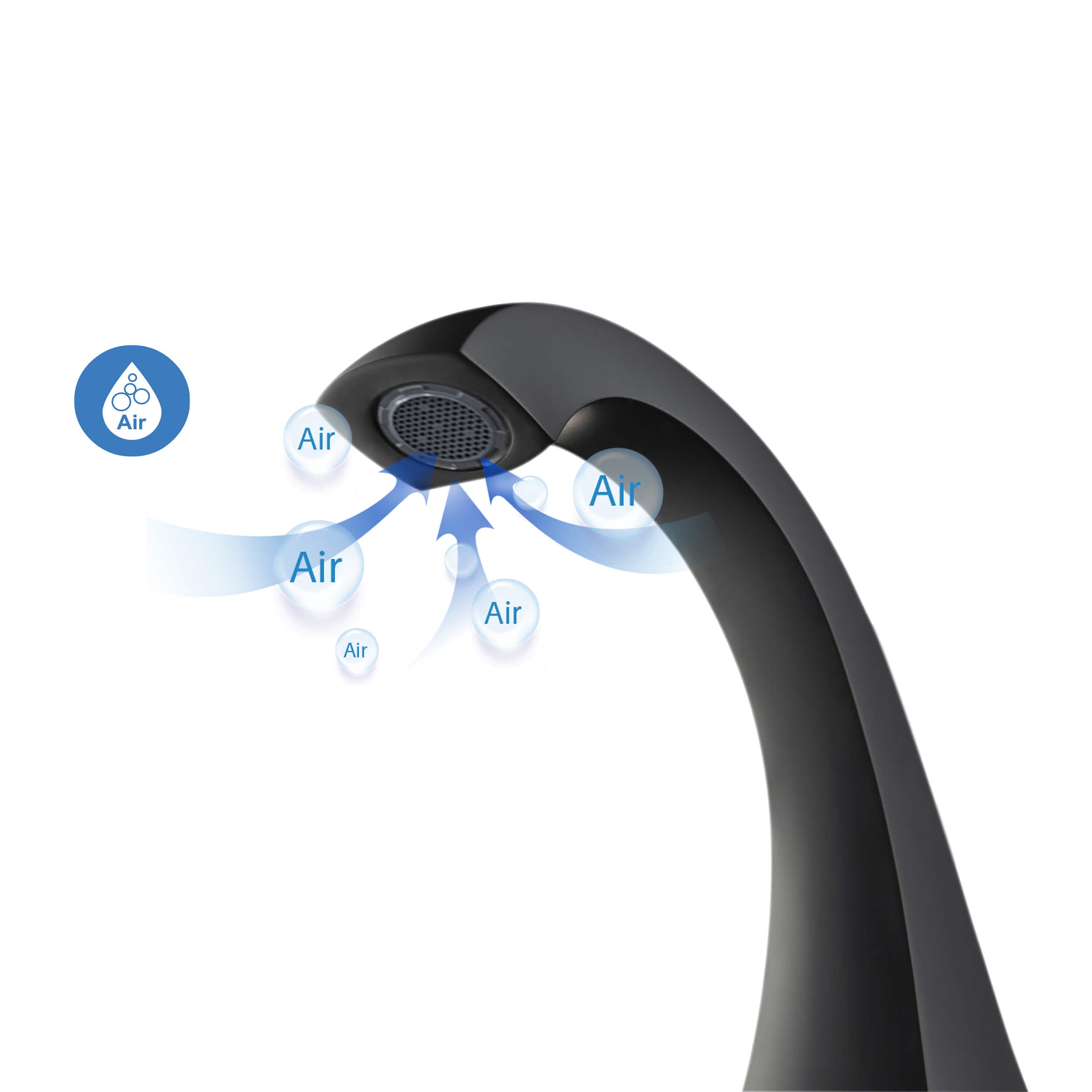 Pyramid II Bathroom Sink 8" Widespread Faucet with Drain Assembly KBF1022