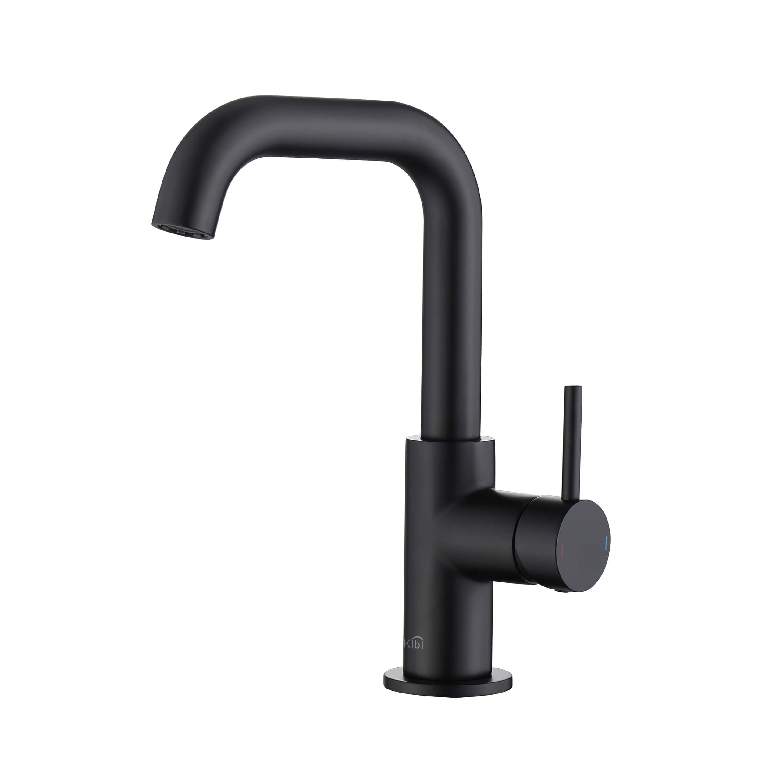Macon Single Handle High-Arc Bathroom Vanity Sink Faucet - C-KBF1028