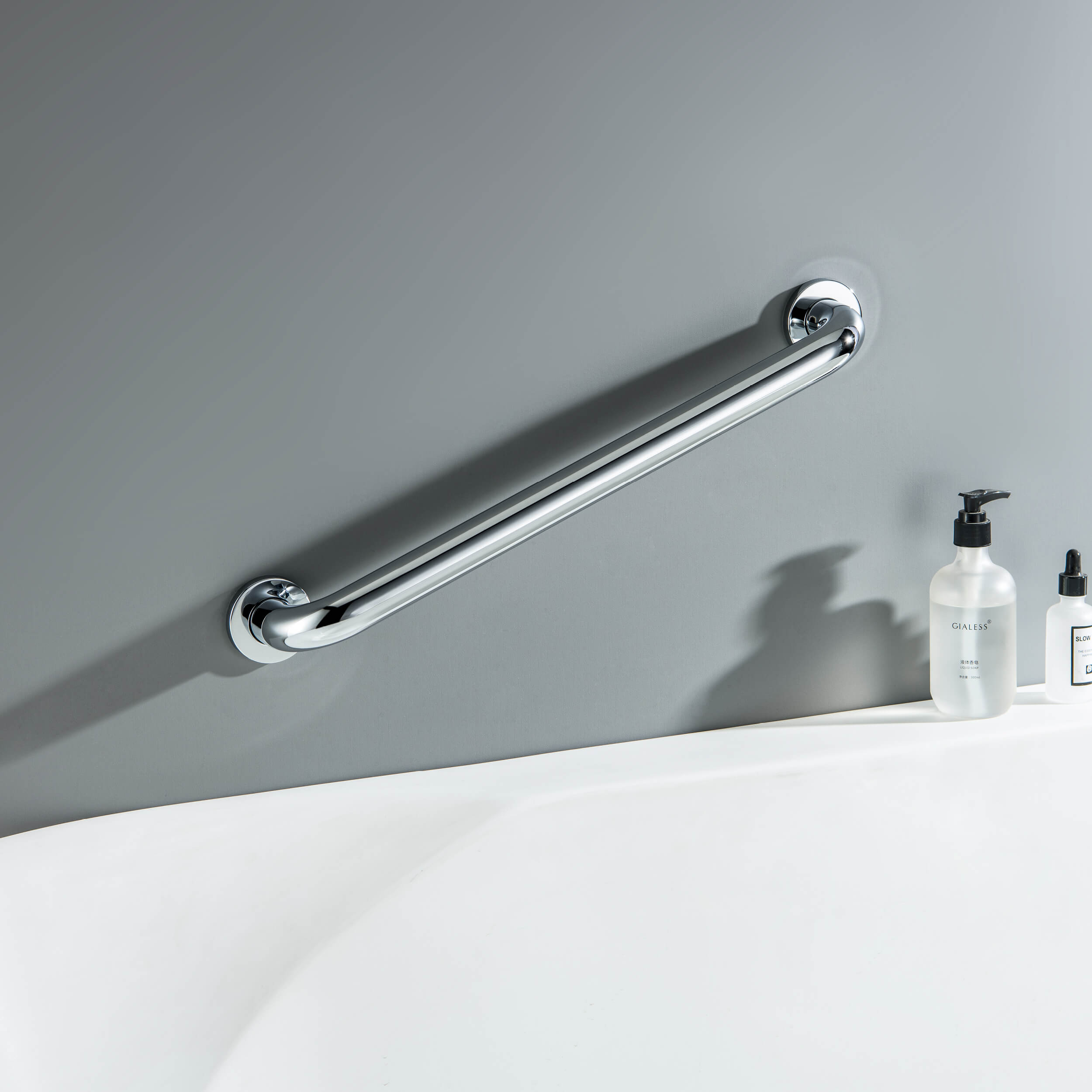18-Inch Stainless Steel Bathroom Safety Grab Bar – KGB1018