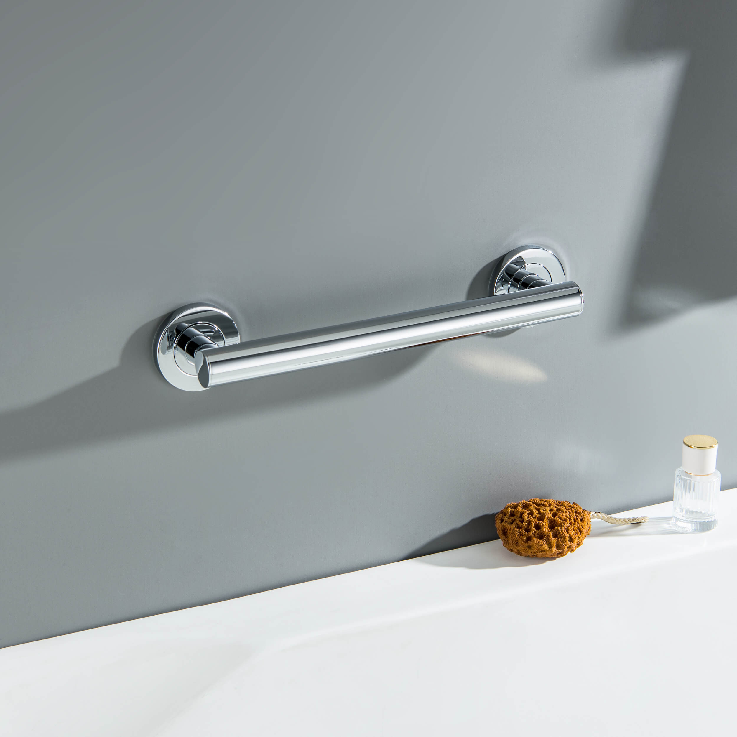 12-Inch Stainless Steel Bathroom Safety Grab Bar – KGB1112