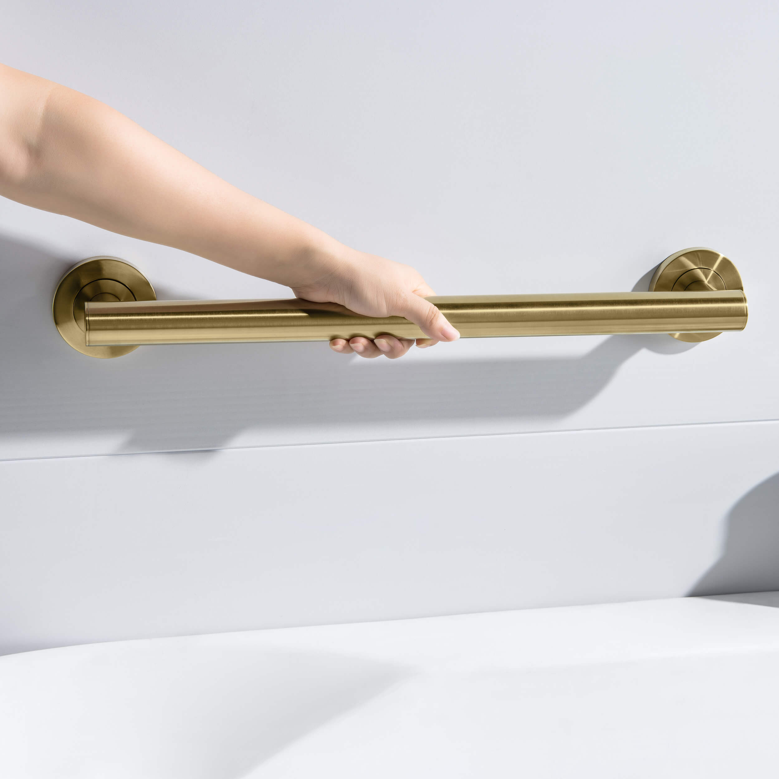 18-Inch Stainless Steel Bathroom Safety Grab Bar – KGB1118