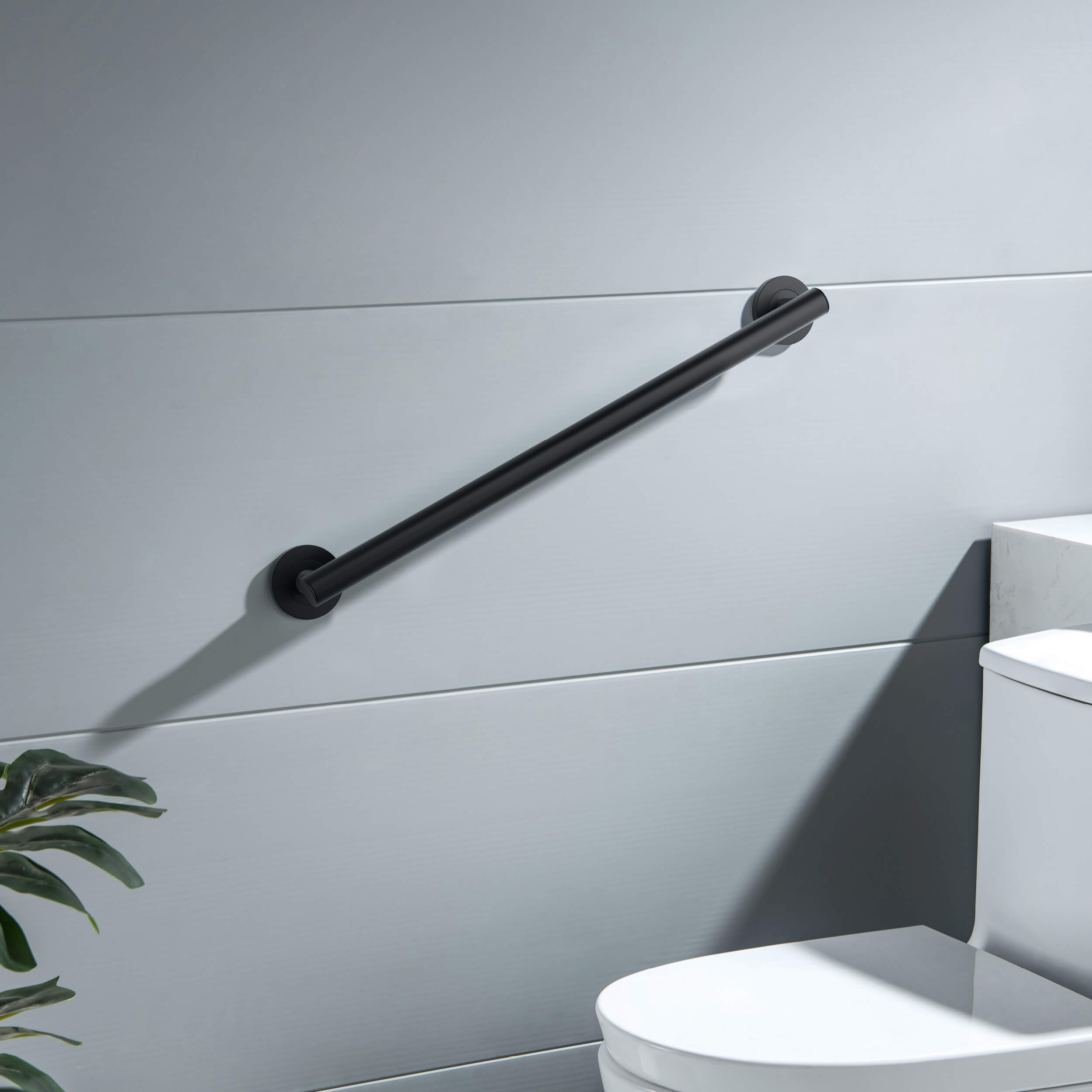 24-Inch Stainless Steel Bathroom Safety Grab Bar – KGB1124