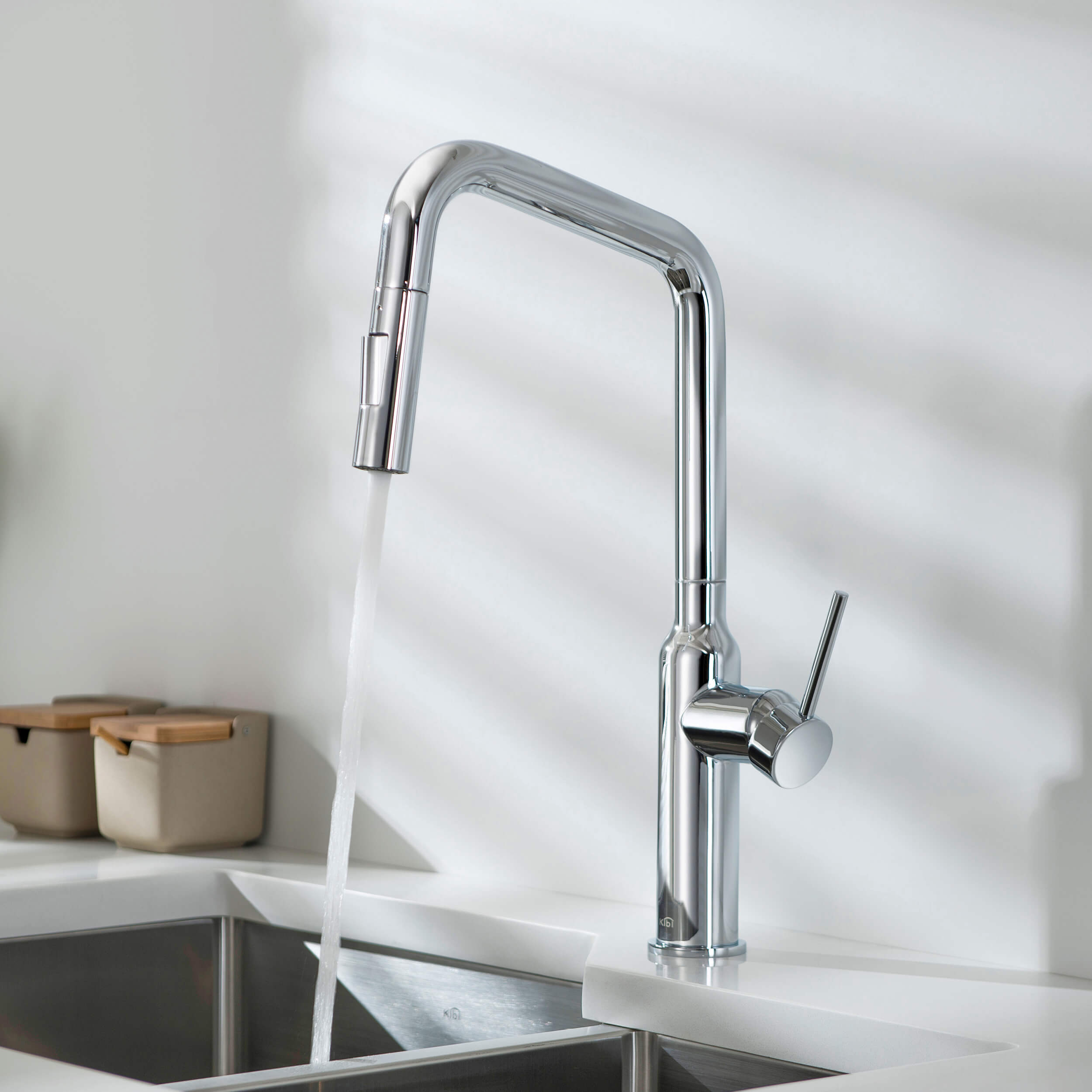 Macon Single Handle Pull Down Kitchen Sink Faucet - KKF2007