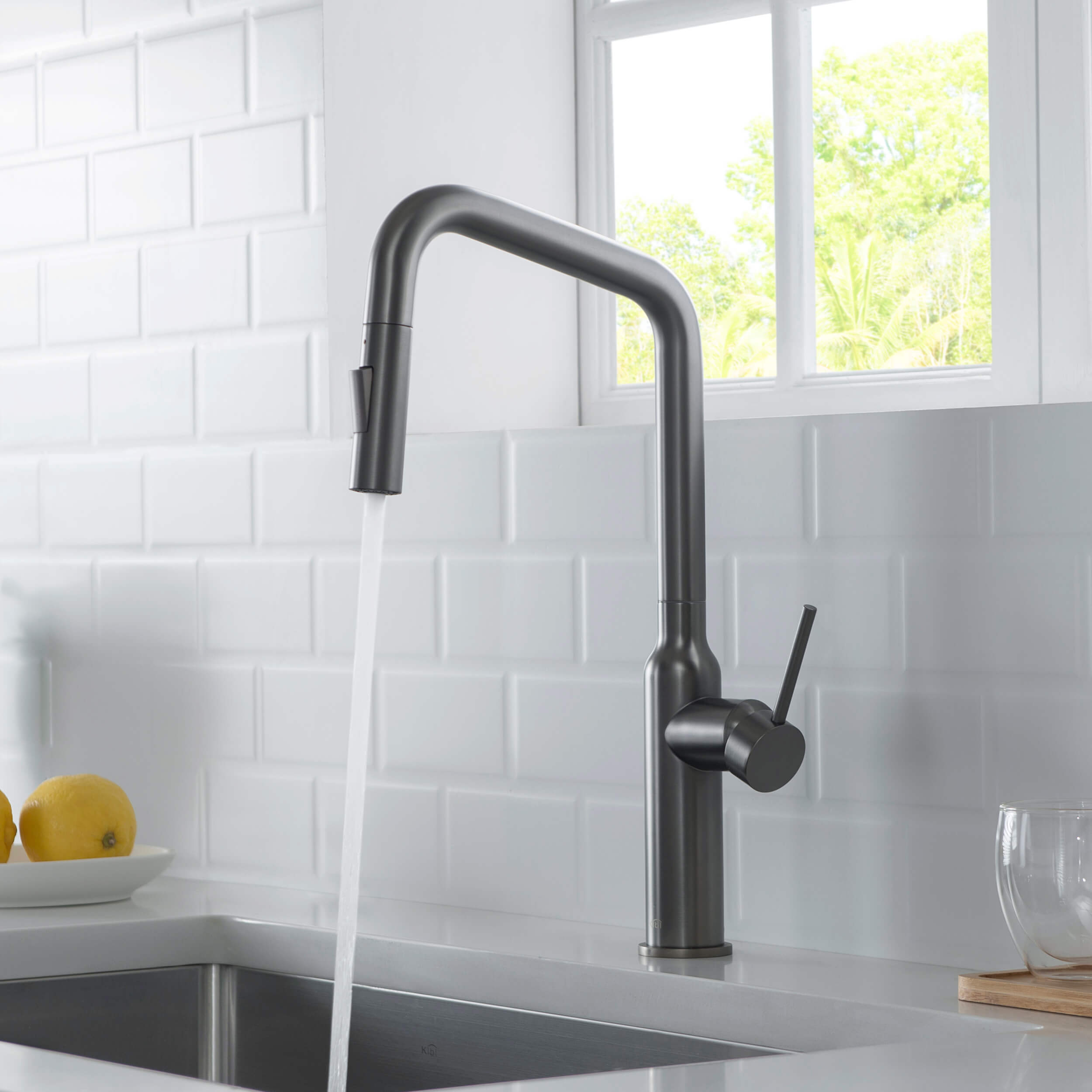 Macon Single Handle Pull Down Kitchen Sink Faucet - KKF2007