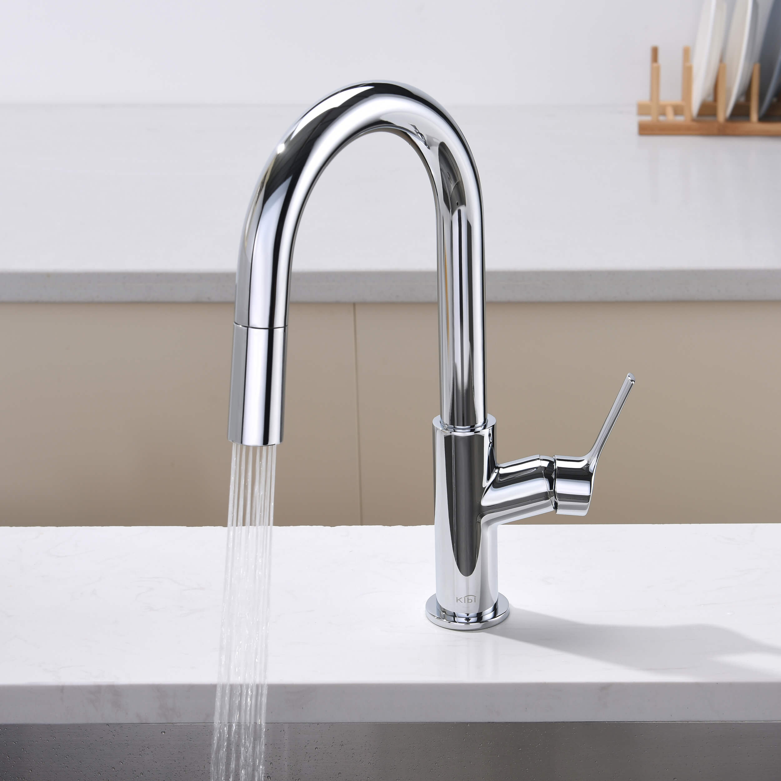 Fusion Single Handle Pull Down Kitchen & Bar Sink Faucet - KKF2017