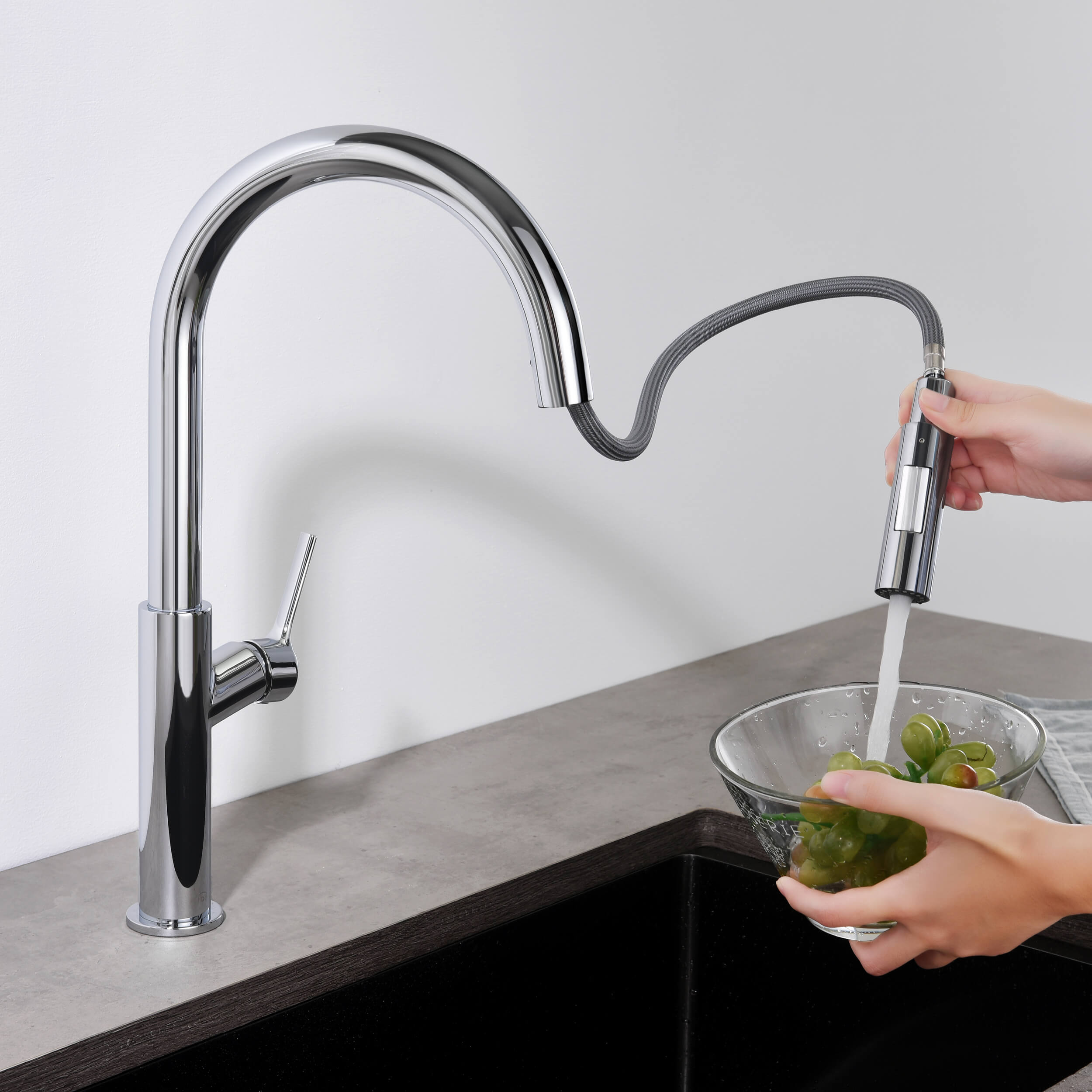 Fusion-T Single Handle Pull Down Kitchen Sink Faucet - KKF2018