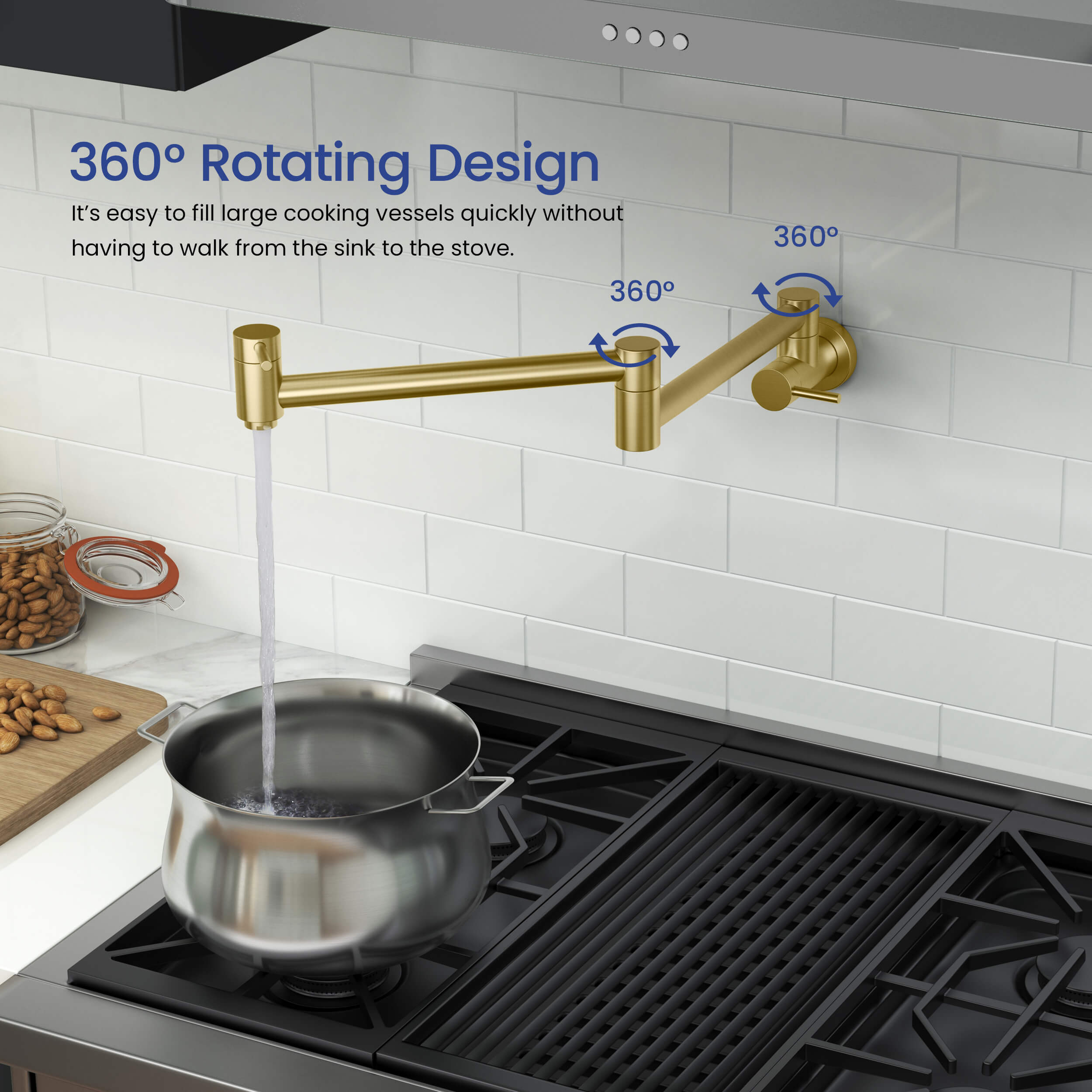 Circular Pot Filler - KPF601